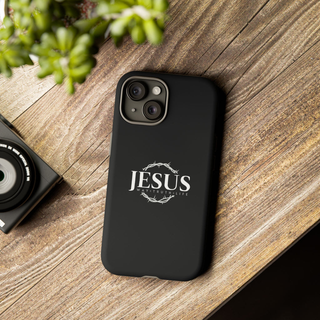 Jesus Crown Tough Phone Case — Faith-Based Case