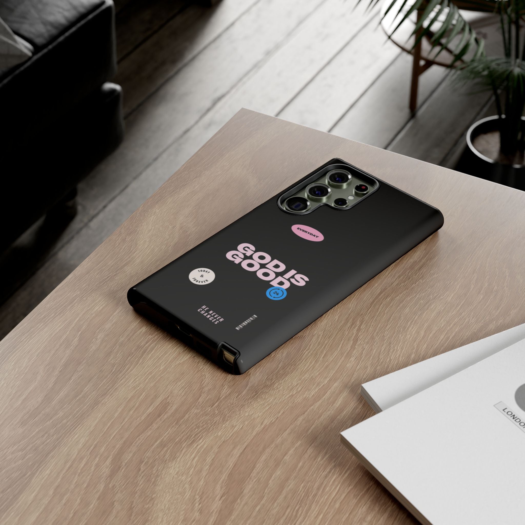 "God Is Good" — Protective Phone Case