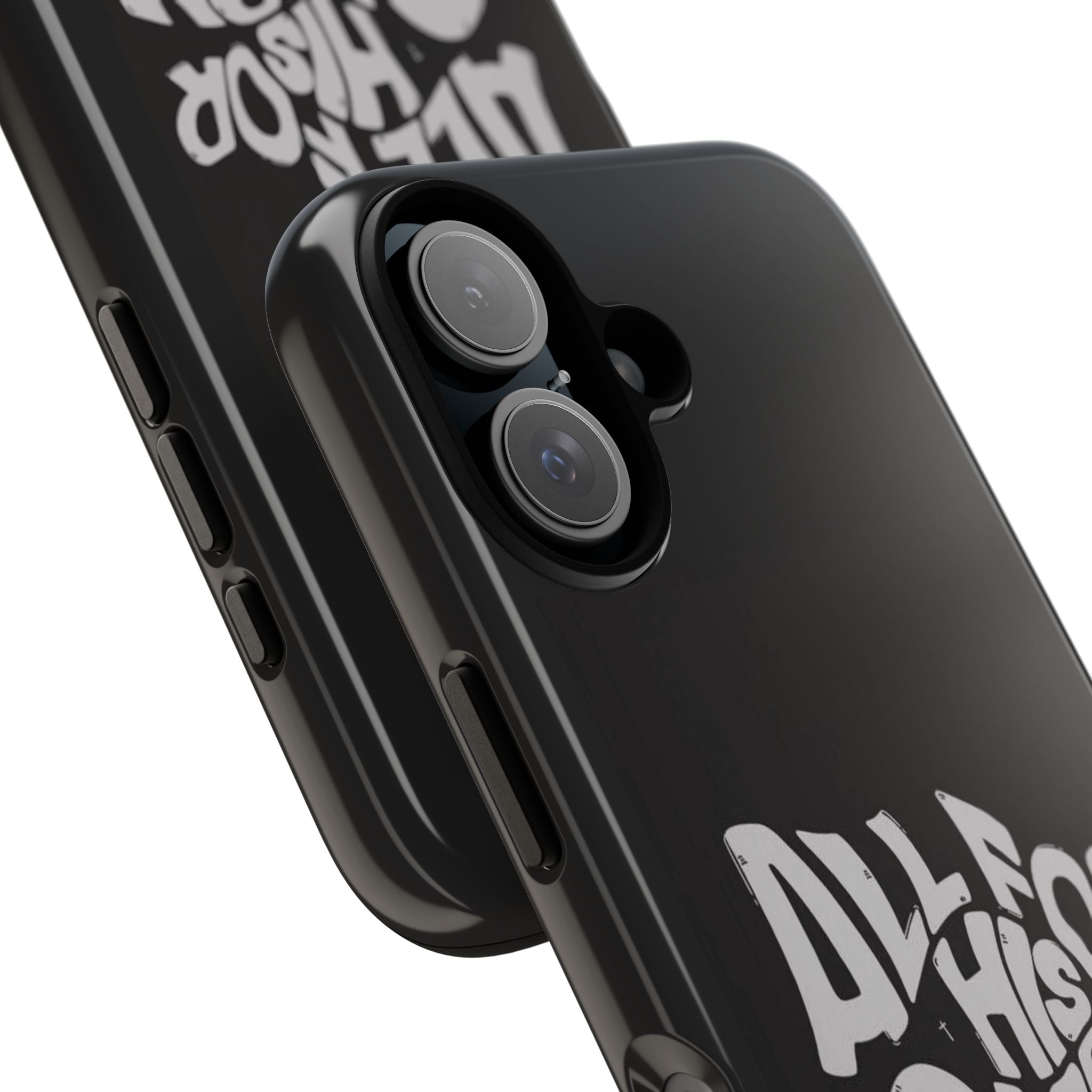 All For His Glory Phone Case — Christian Faith Script Protective Cover