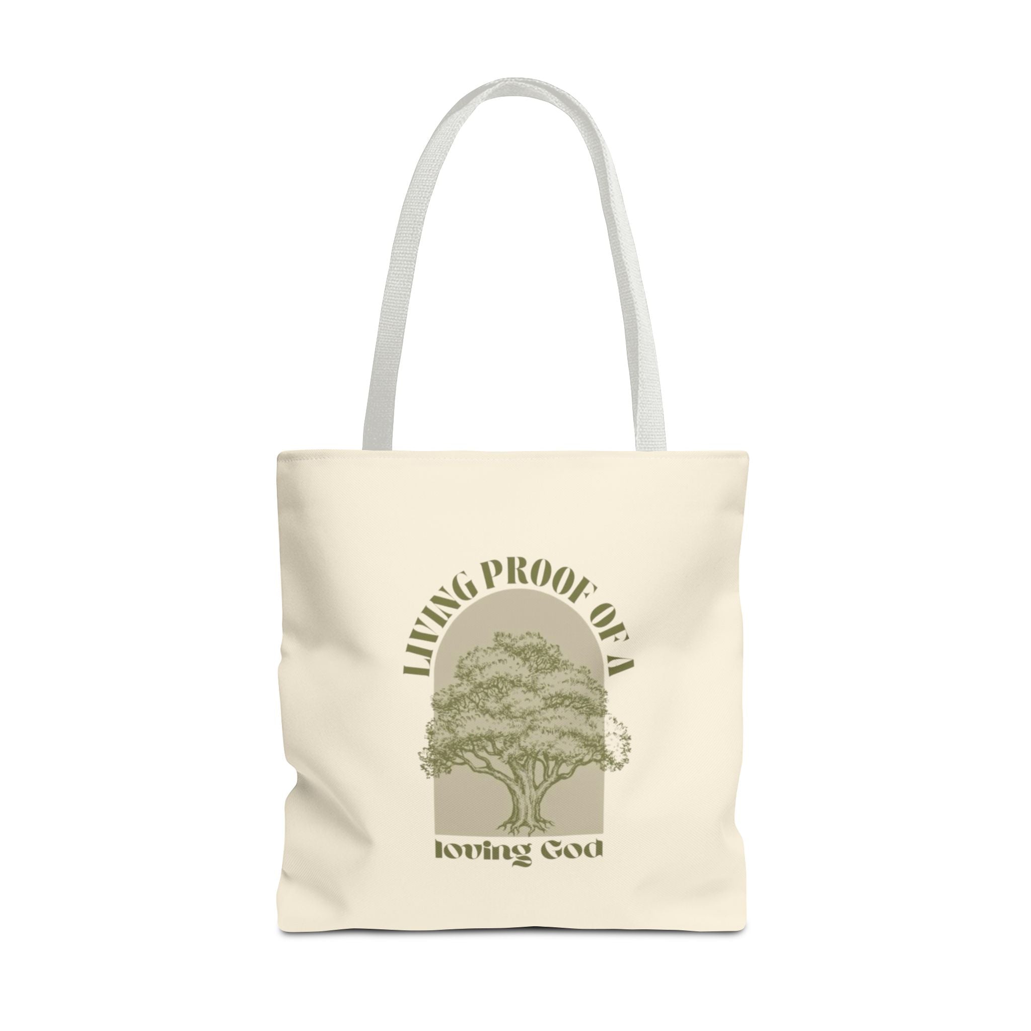 Living Proof Of A Loving God Tote Bag