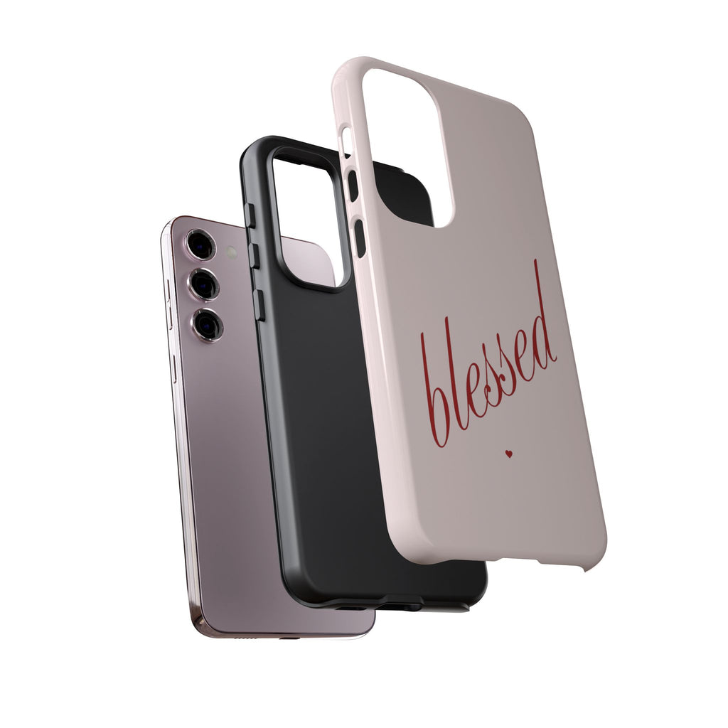 Blessed Pink Tough Phone Case