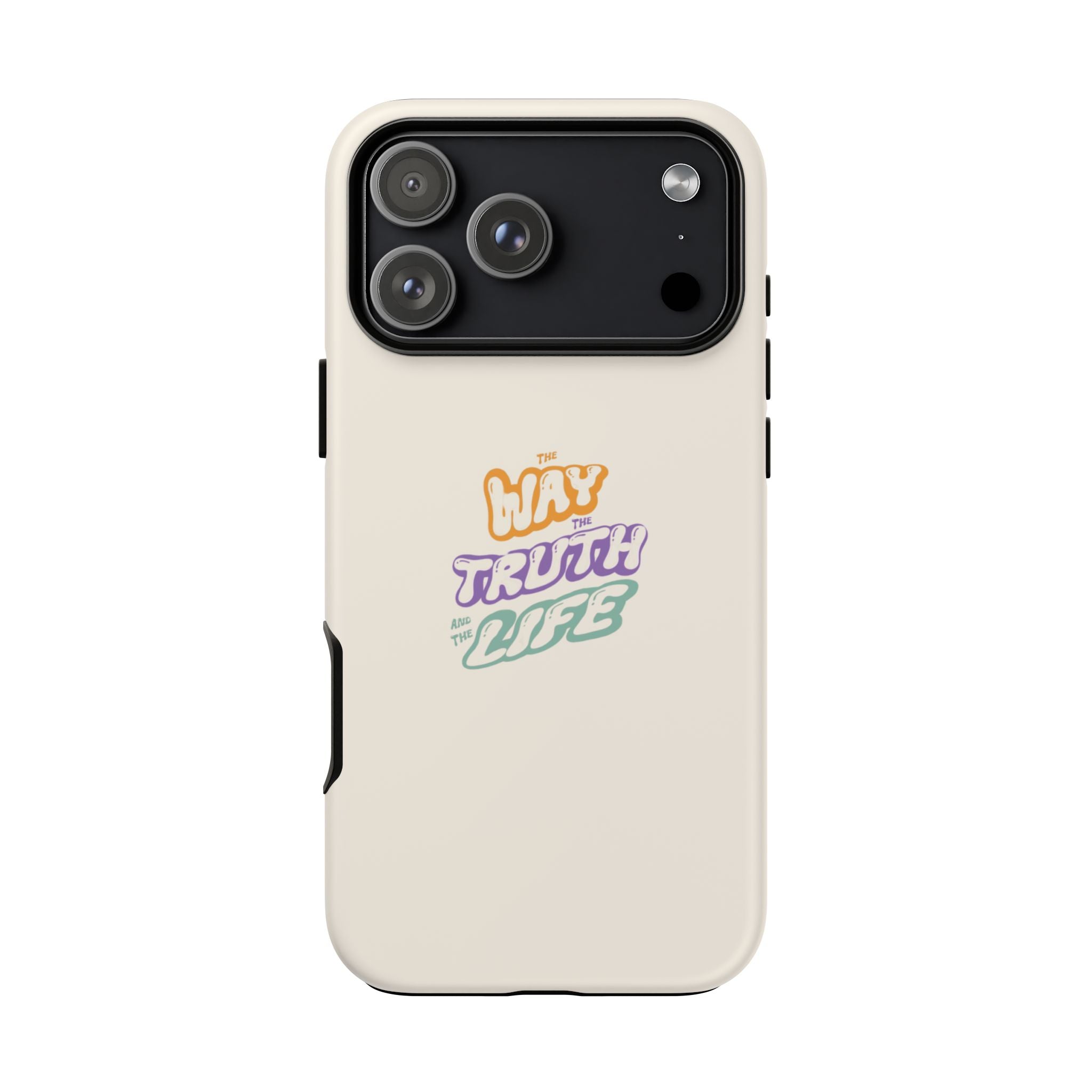 'Way,Truth,Life' Pastel Graphic Protective Tough Case