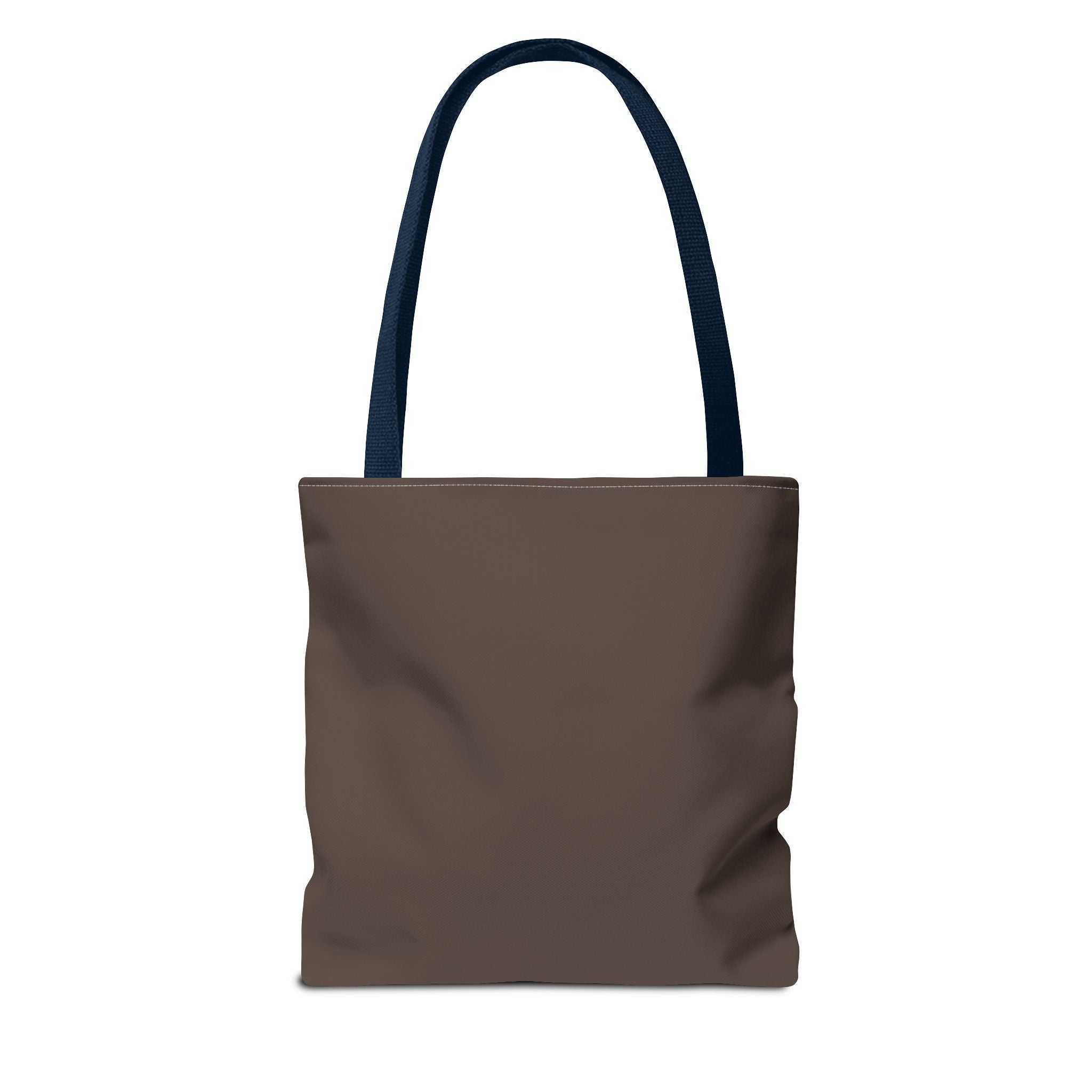 Surrounded by His Goodness Tote Bag — Faith Floral Scripture Shopper