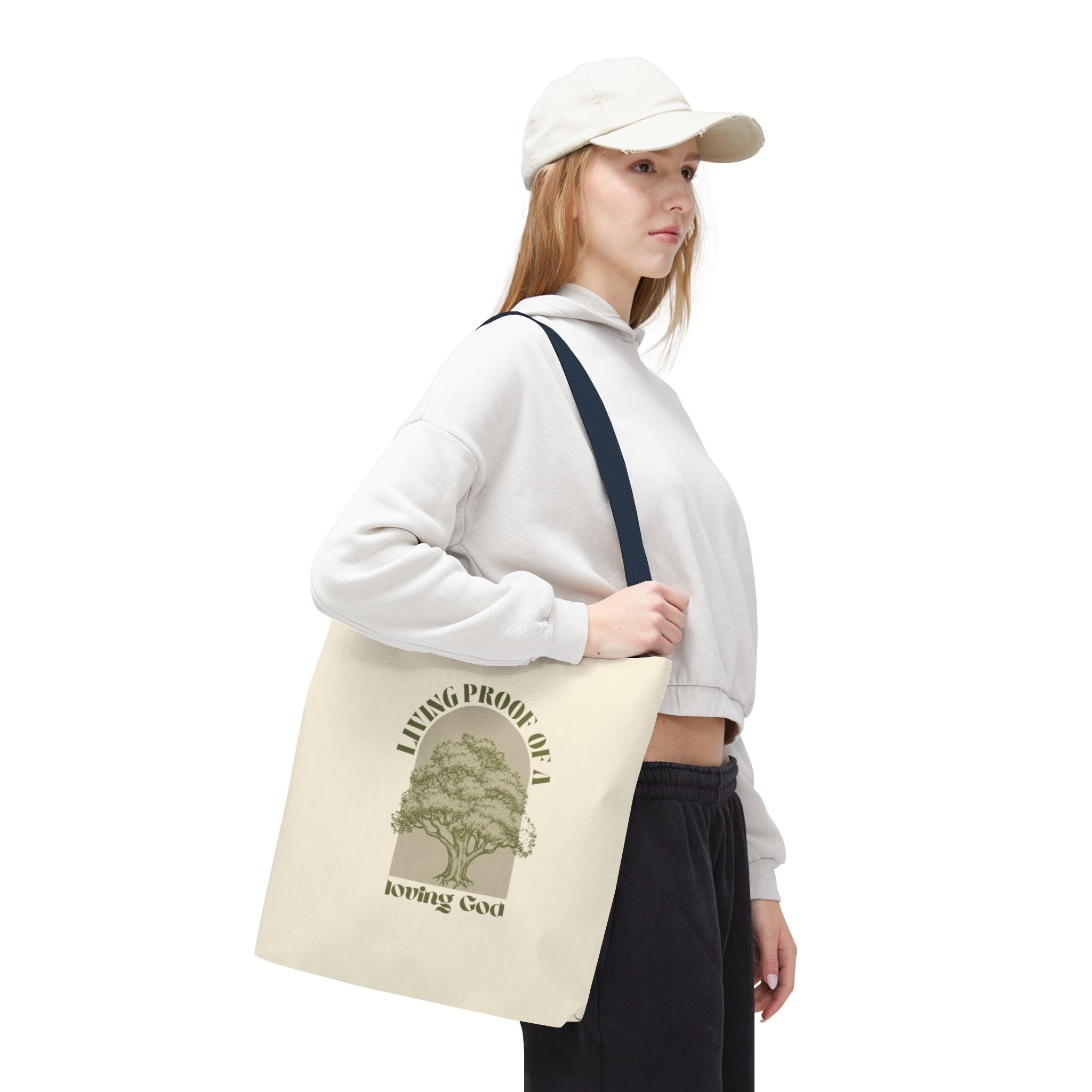 Living Proof Of A Loving God Tote Bag