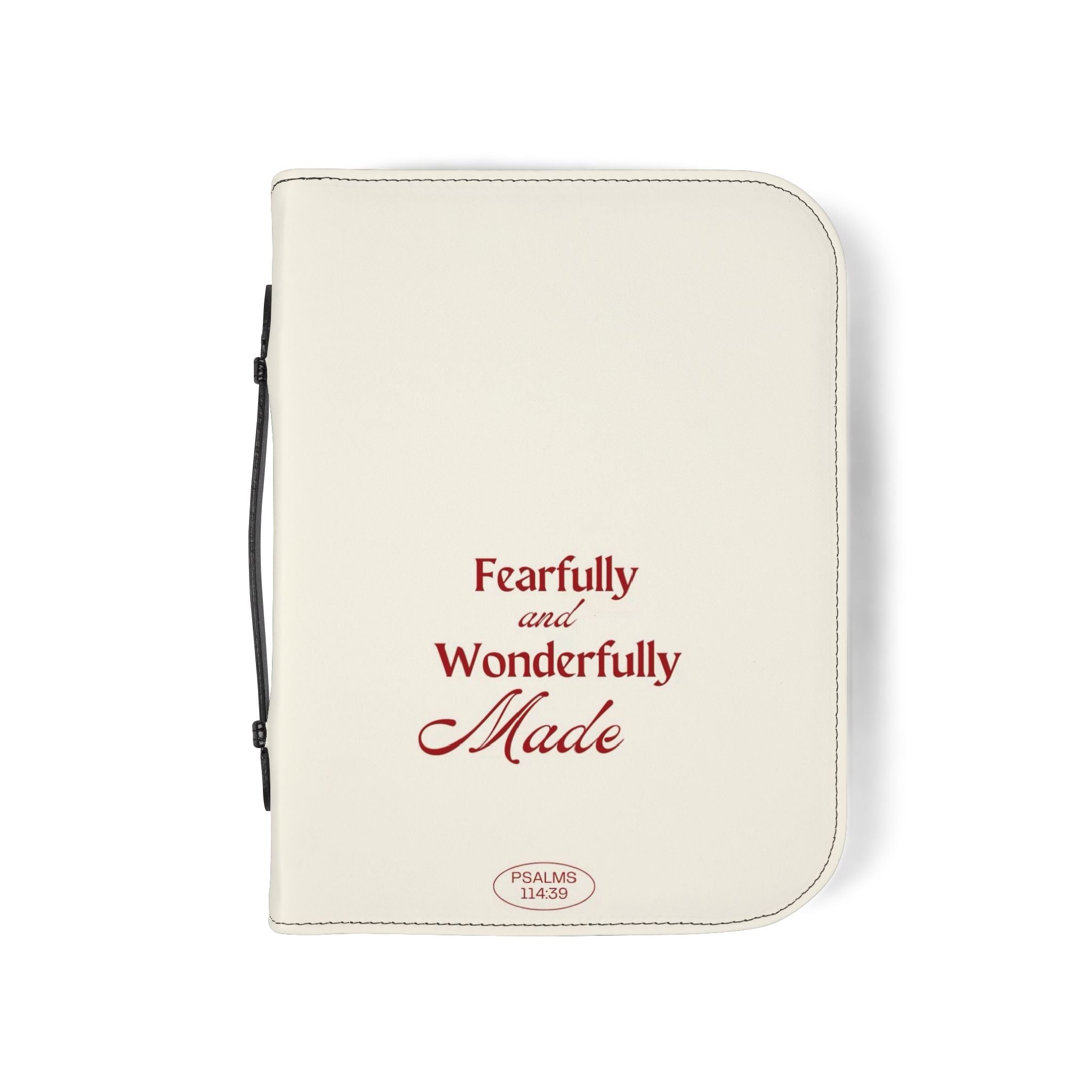 "Fearfully and Wonderfully Made" Zippered Bible Cover