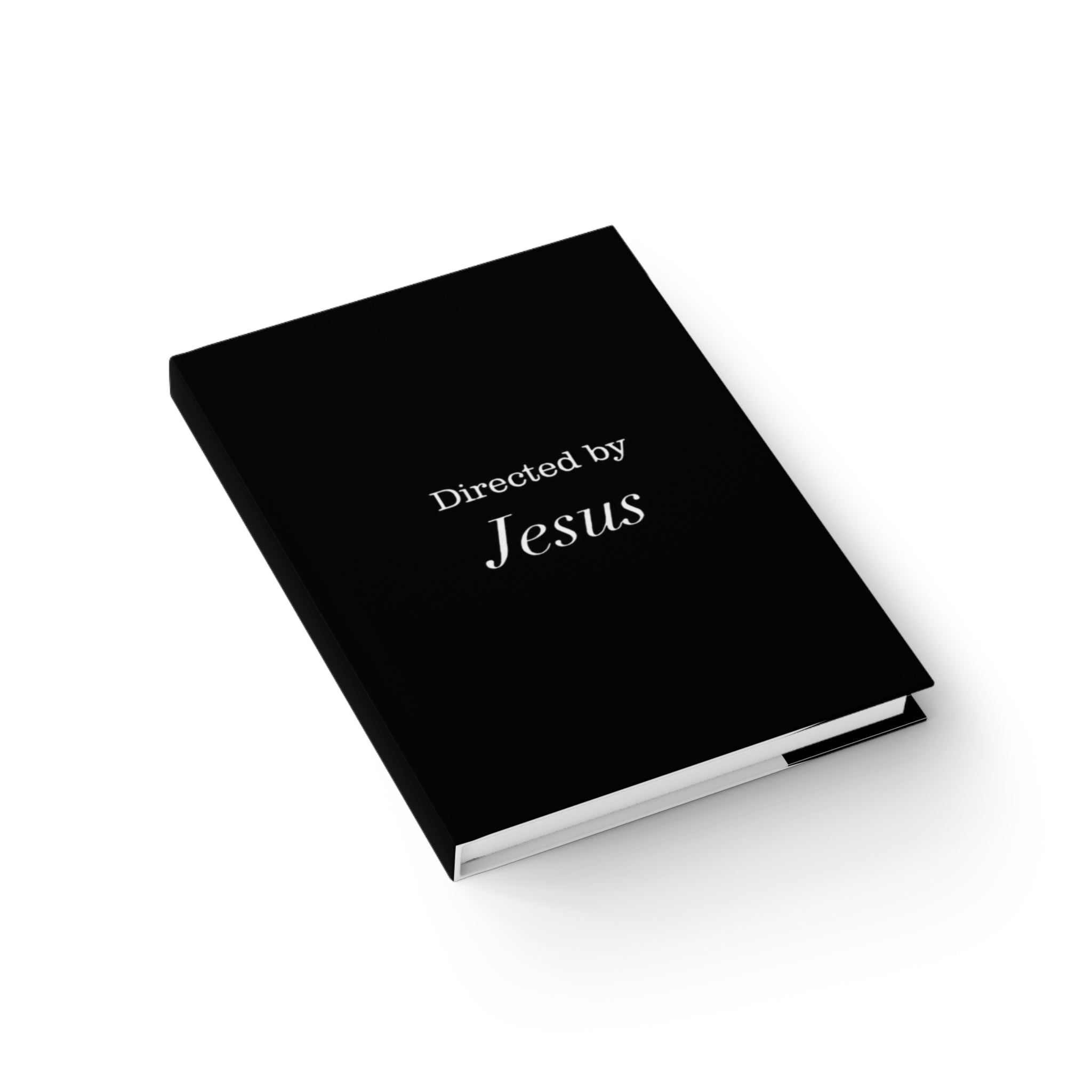 Directed by Jesus Ruled Journal — Christian Faith Prayer & Devotional Hardcover Notebook