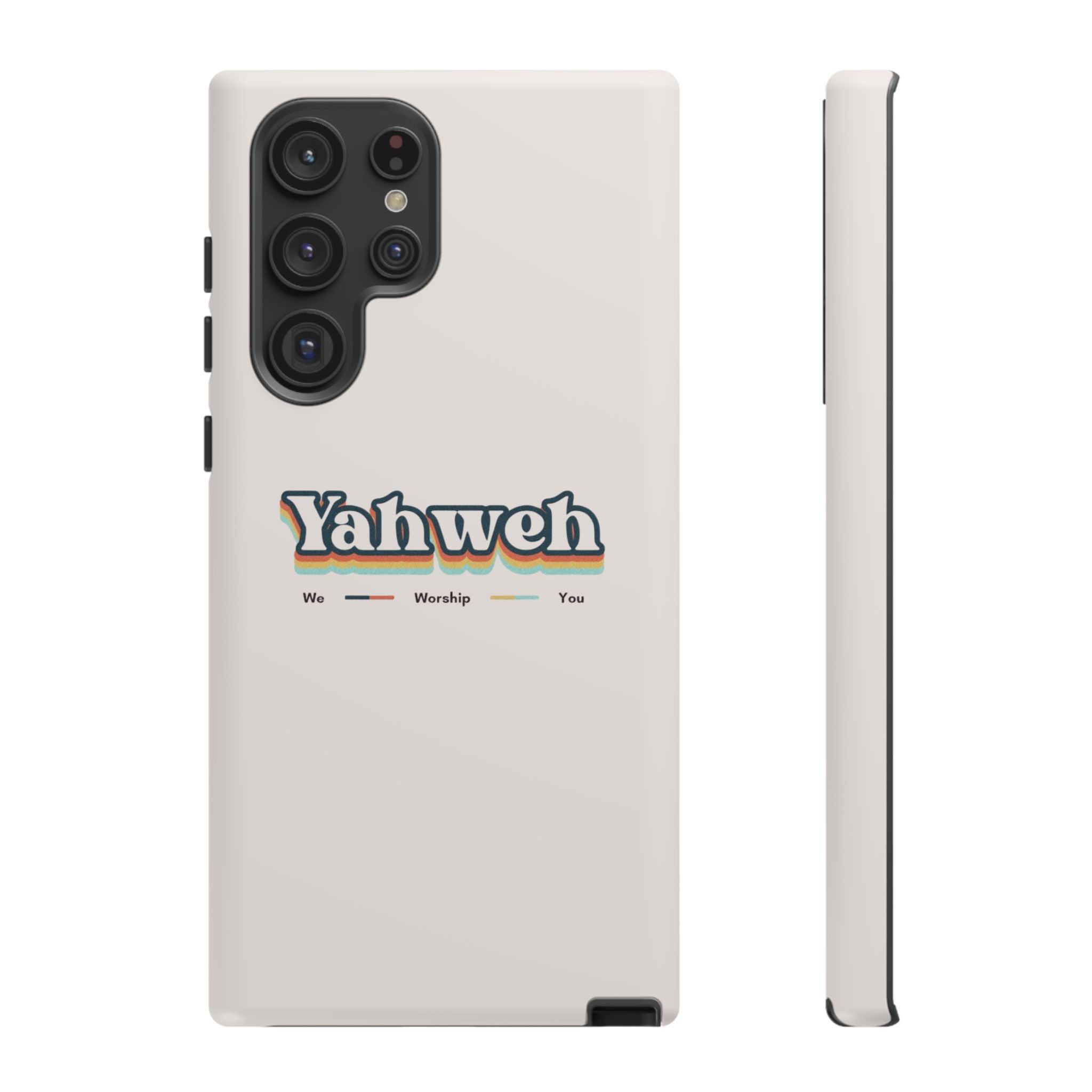Yahweh Phone Case — Retro Faith Tough Case