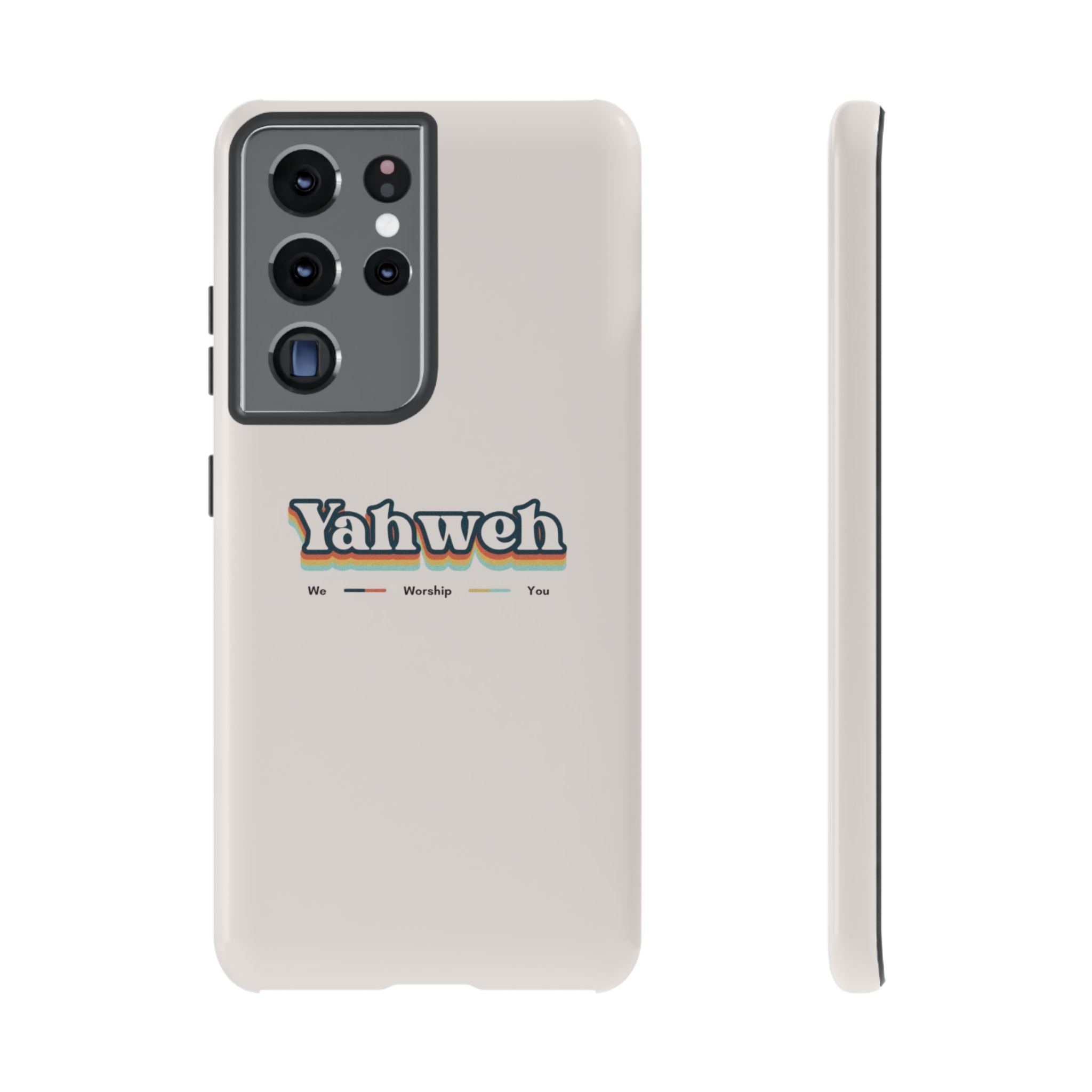 Yahweh Phone Case — Retro Faith Tough Case