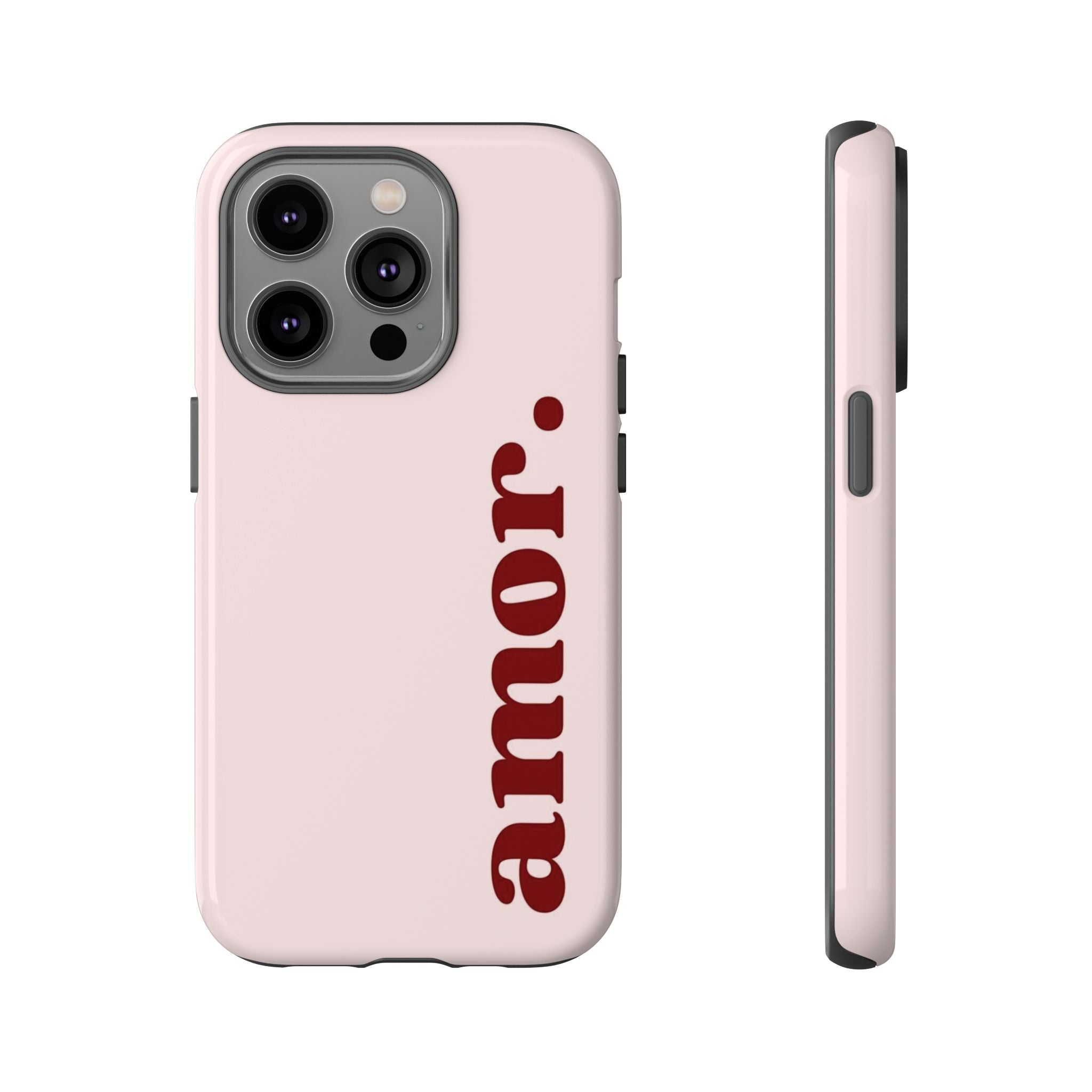 Amor Pink Tough Phone Case — Slim Protective Case