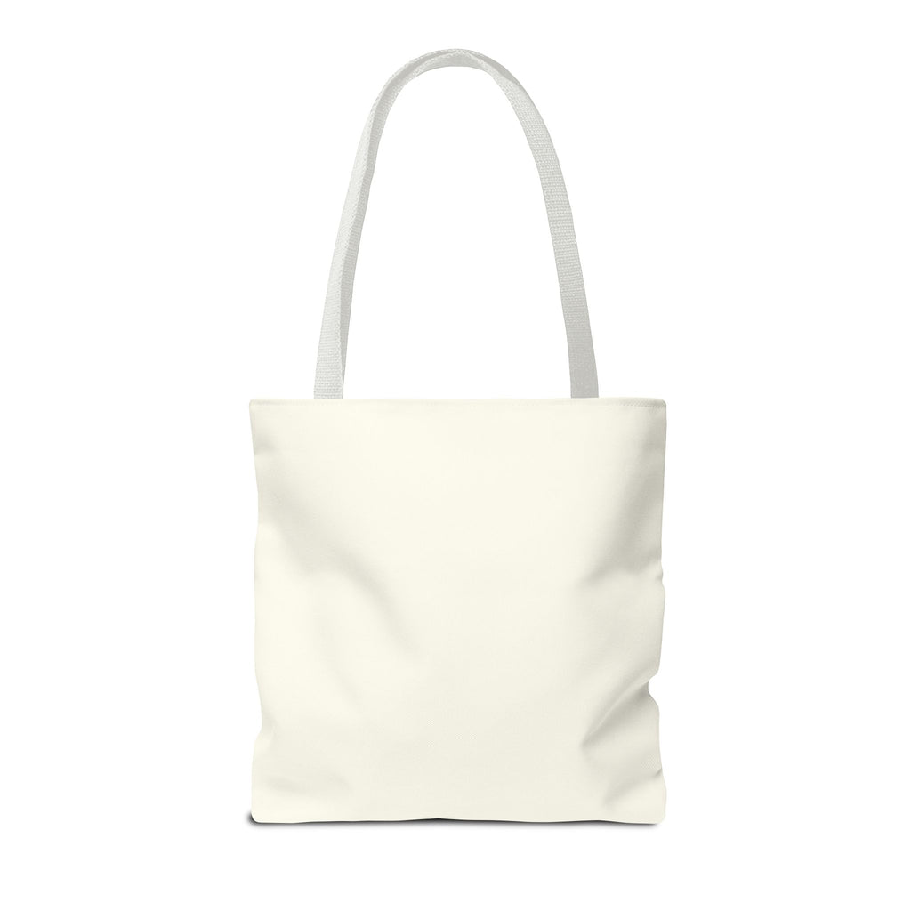 Heaven Music Tote Bag - Retro Blue Graphic All-Over Print