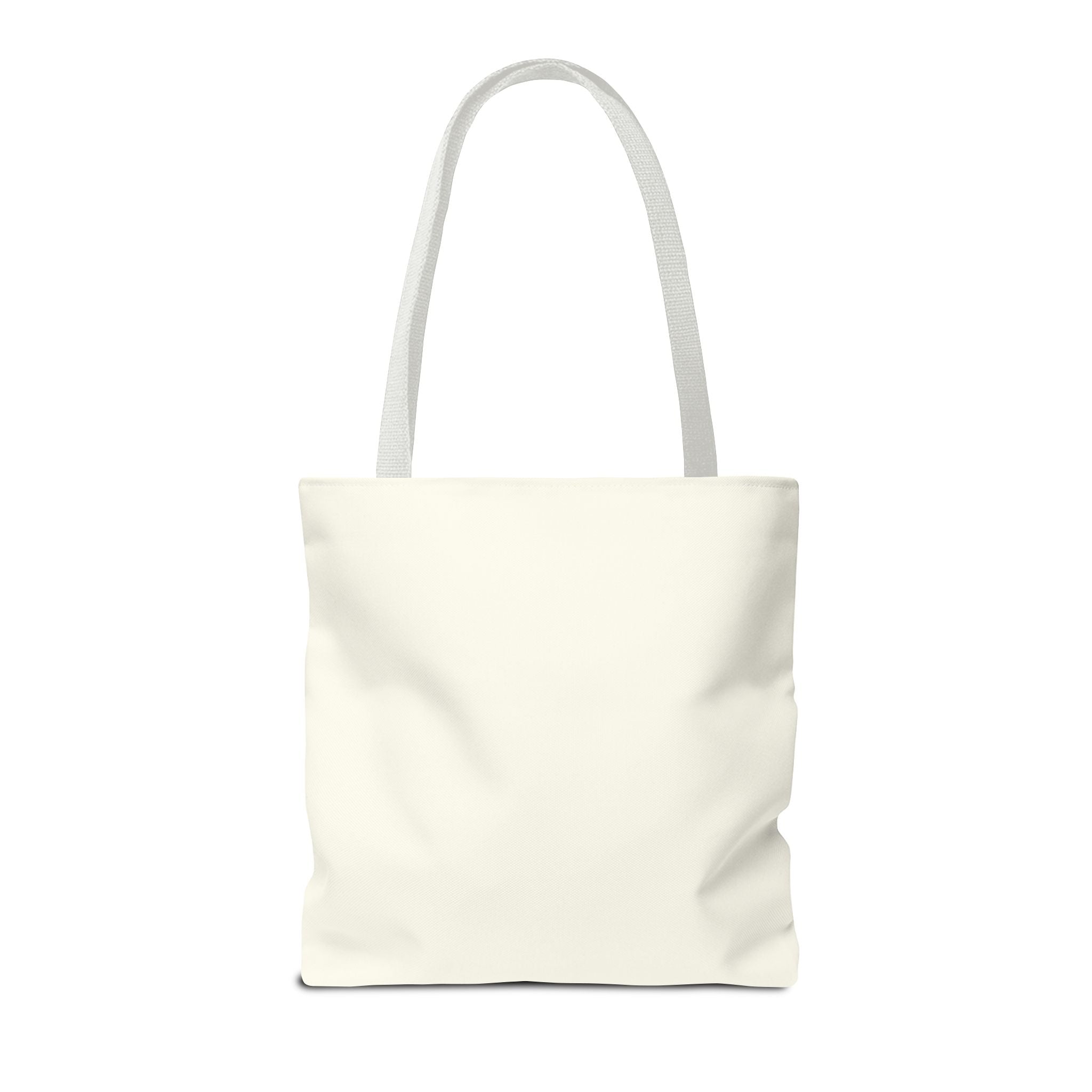 Heaven Music Tote Bag - Retro Blue Graphic All-Over Print