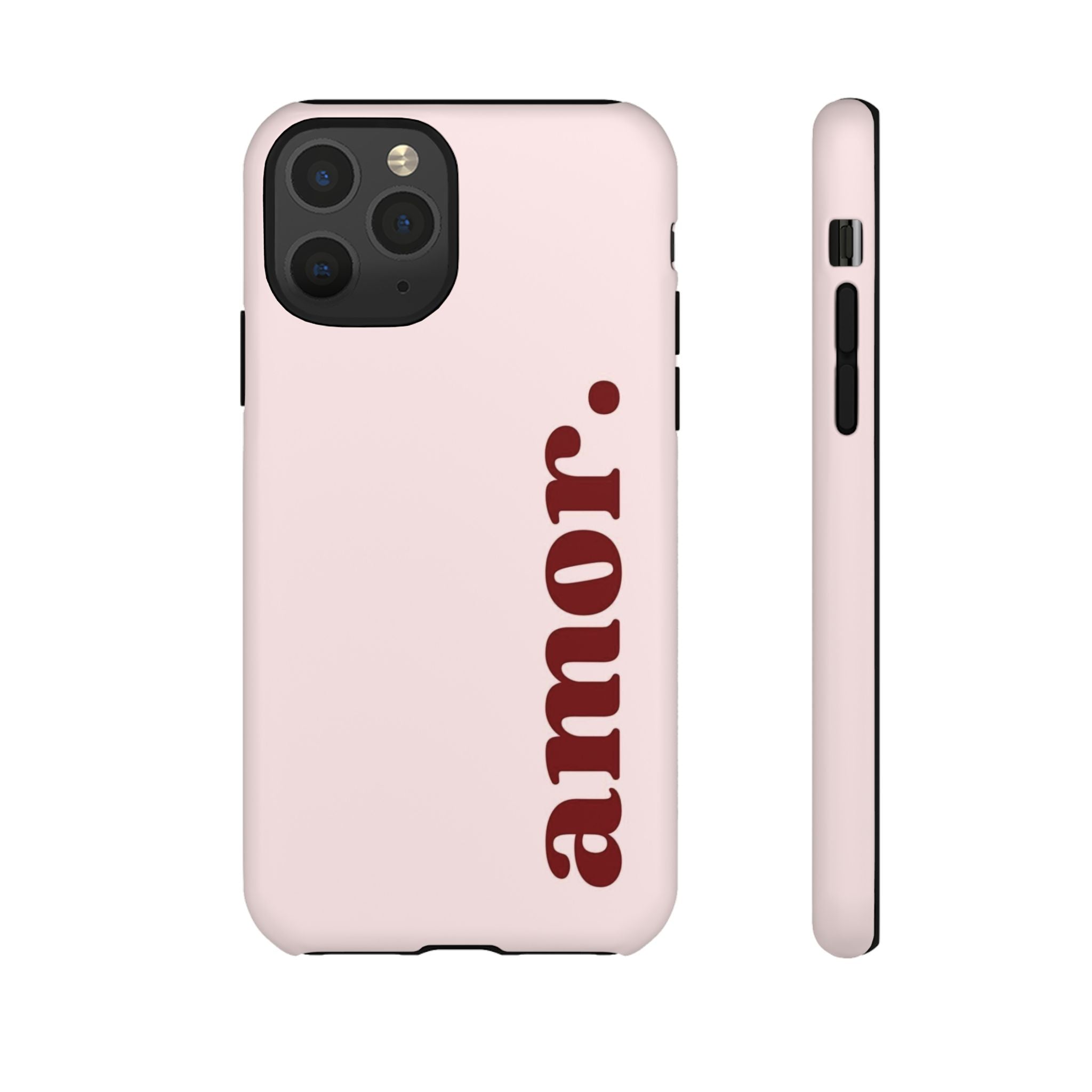Amor Pink Tough Phone Case — Slim Protective Case