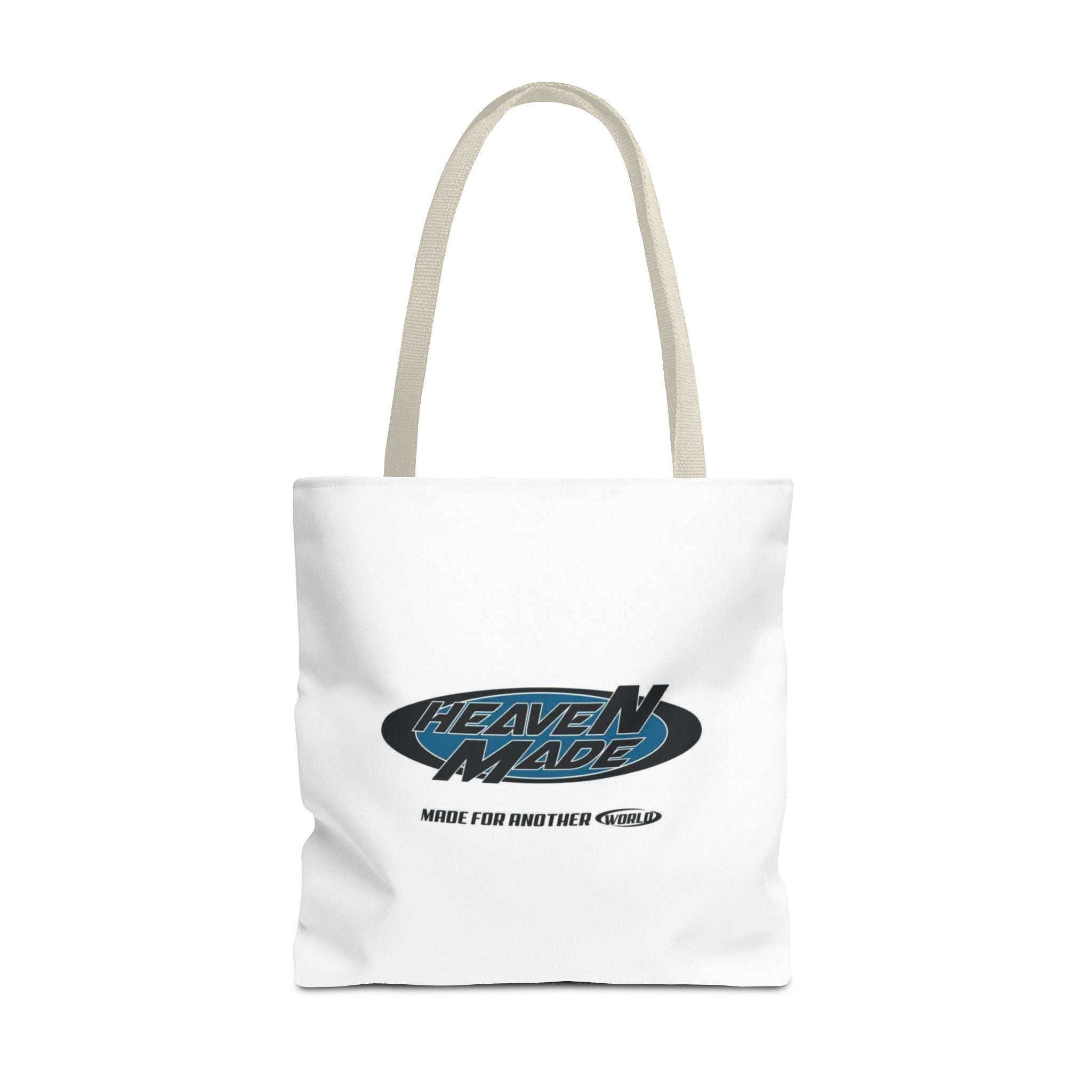 Heaven Made Logo Tote Bag — Graphic All-Over Print Canvas Tote