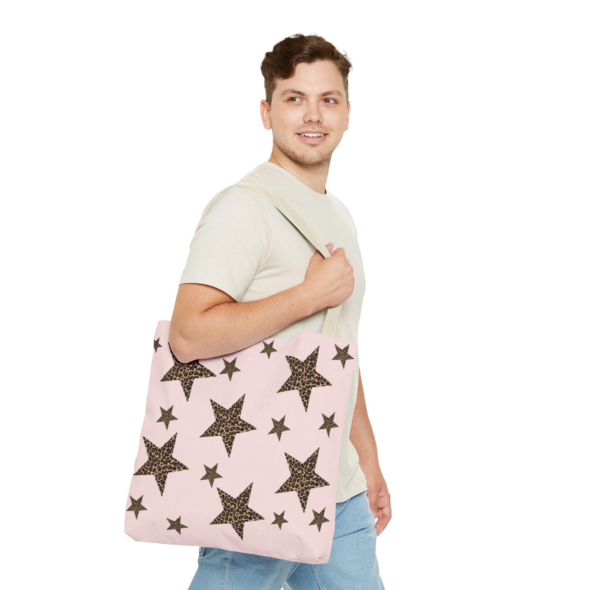 Star Design - Blush Pink Tote Bag