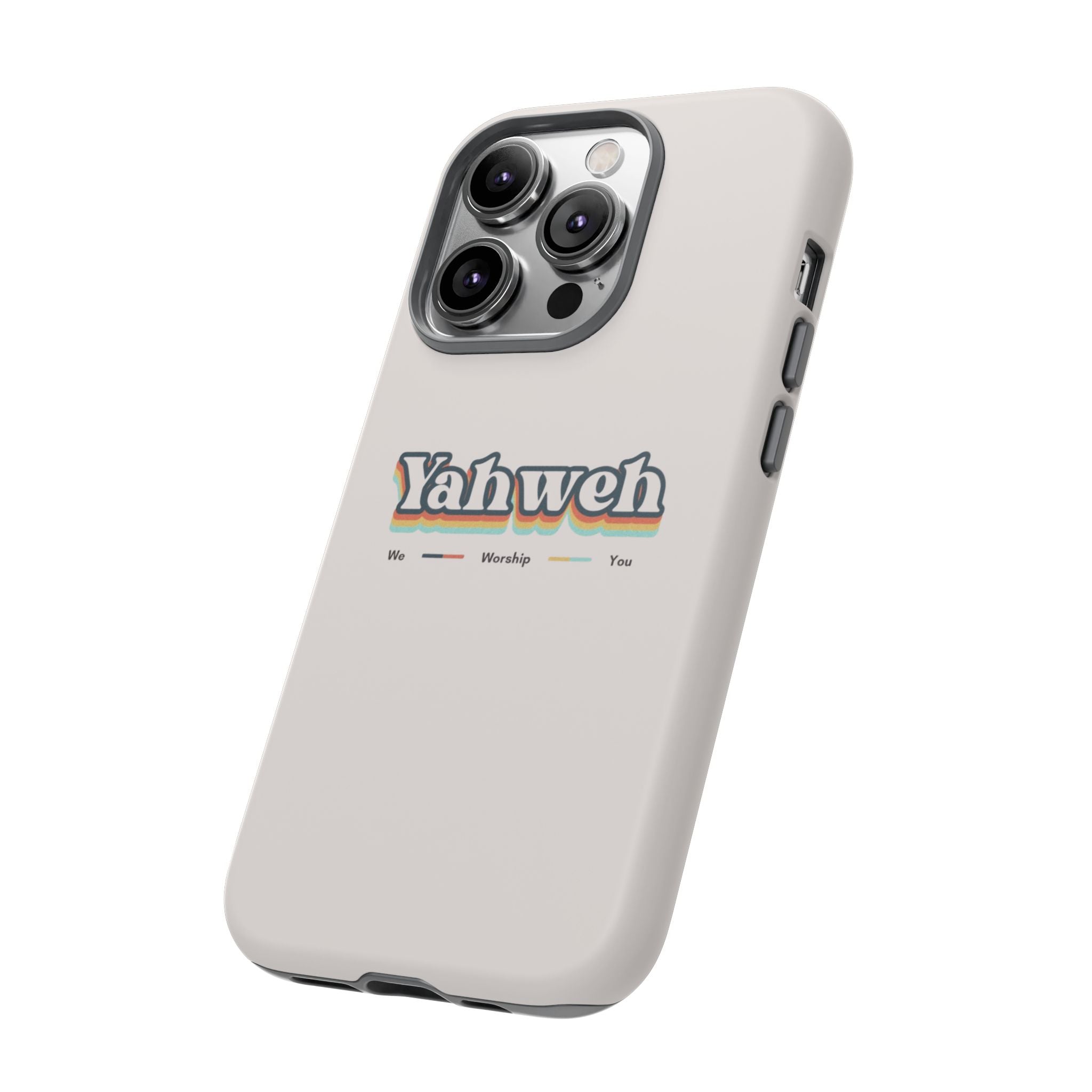 Yahweh Phone Case — Retro Faith Tough Case