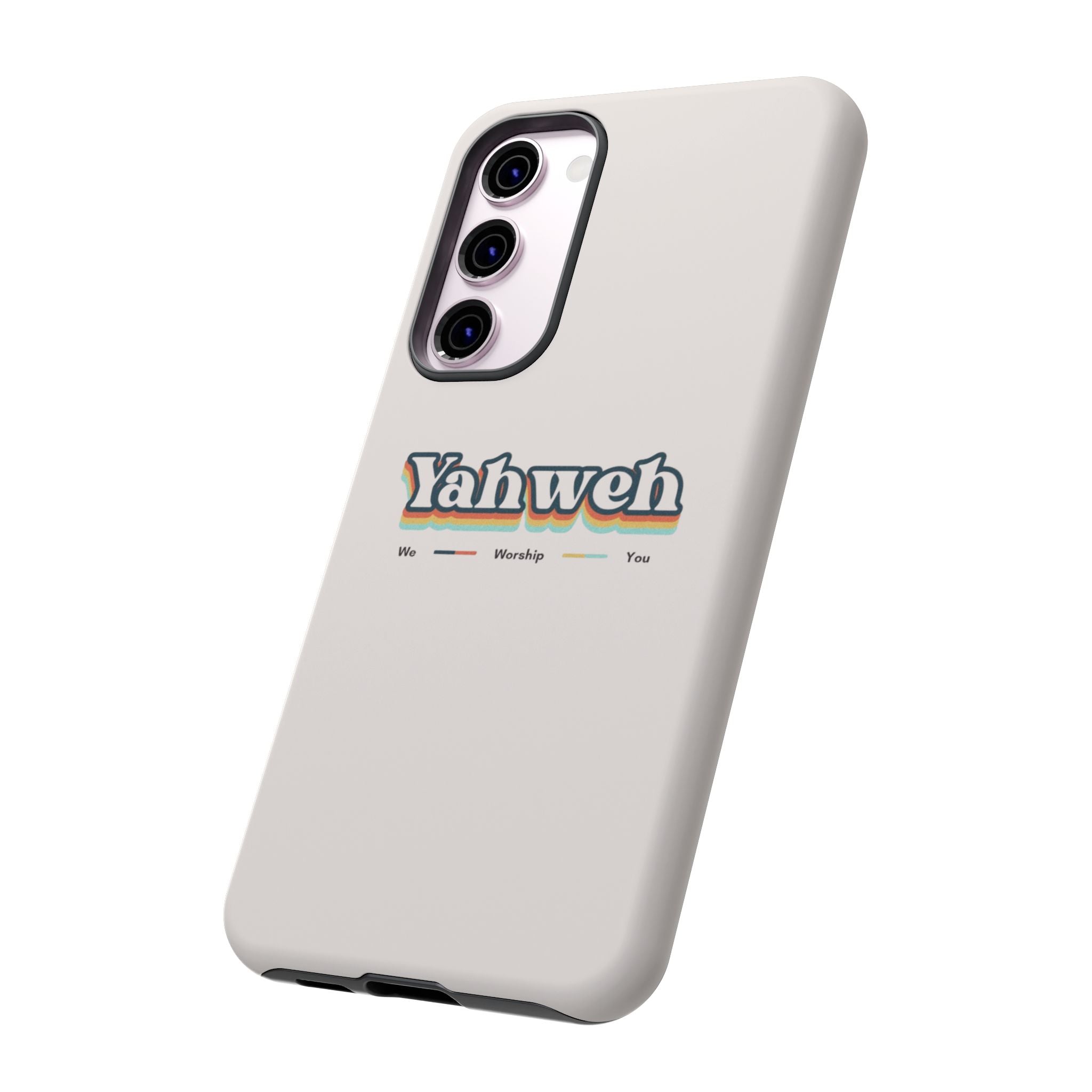 Yahweh Phone Case — Retro Faith Tough Case