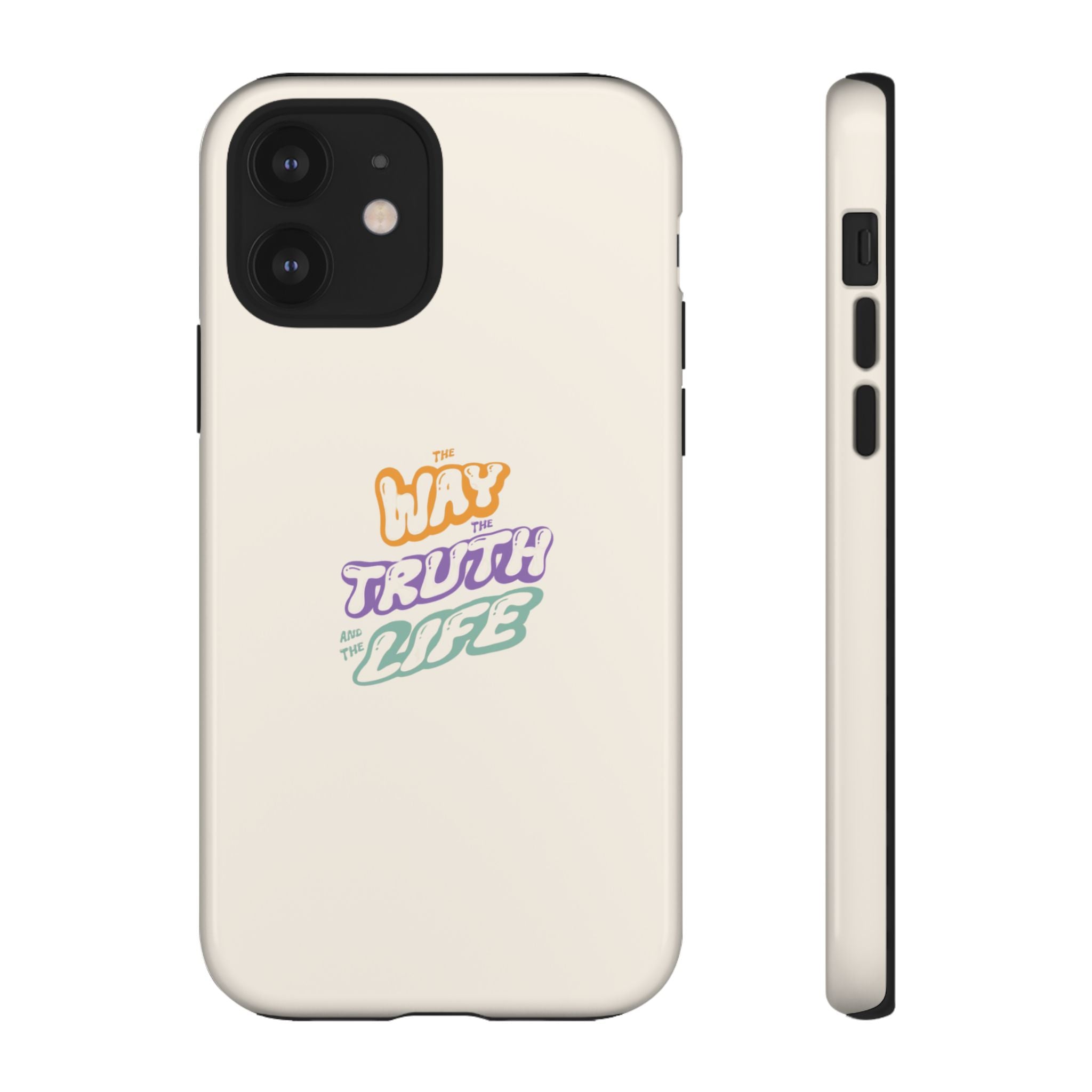 'Way,Truth,Life' Pastel Graphic Protective Tough Case