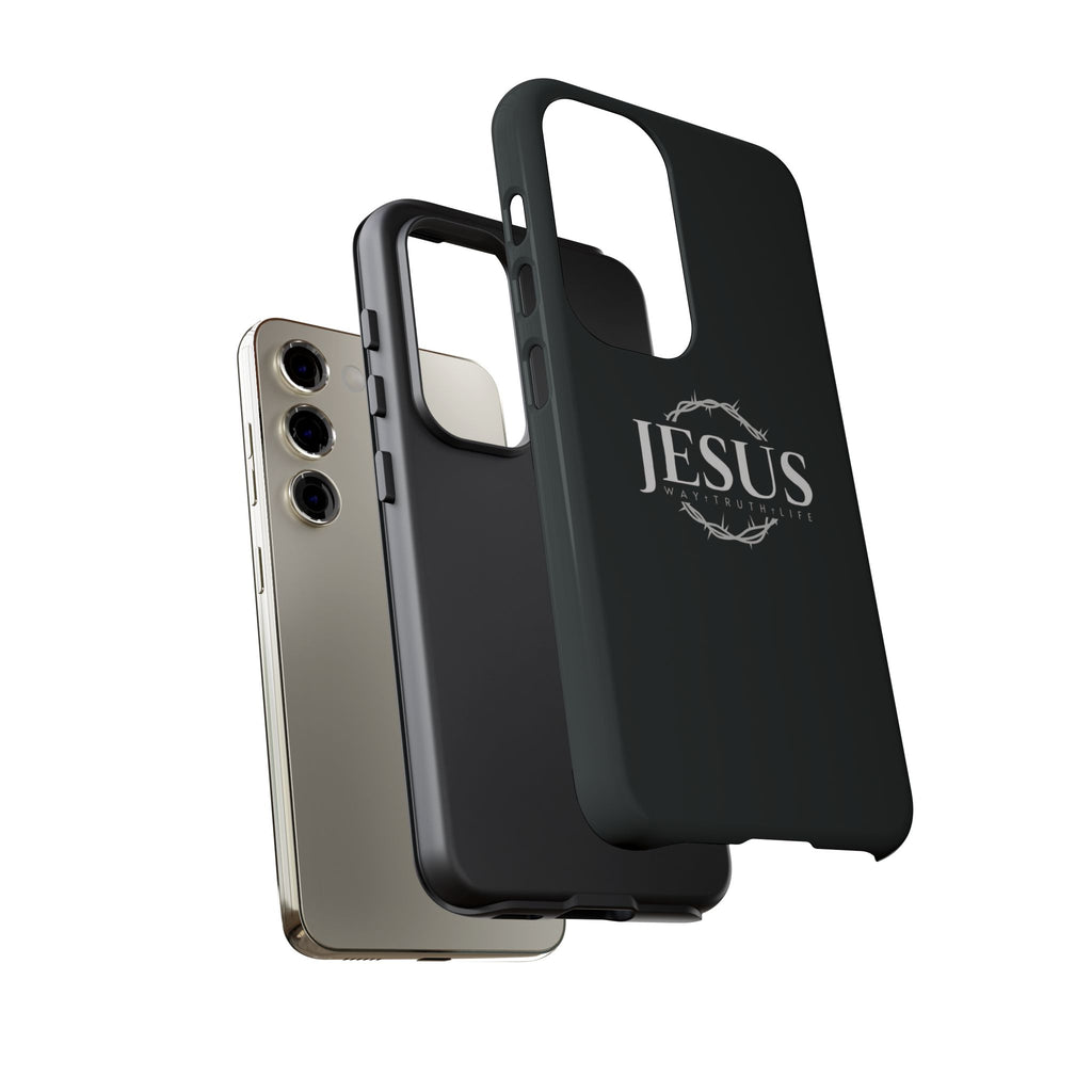 Jesus Crown Tough Phone Case — Faith-Based Case