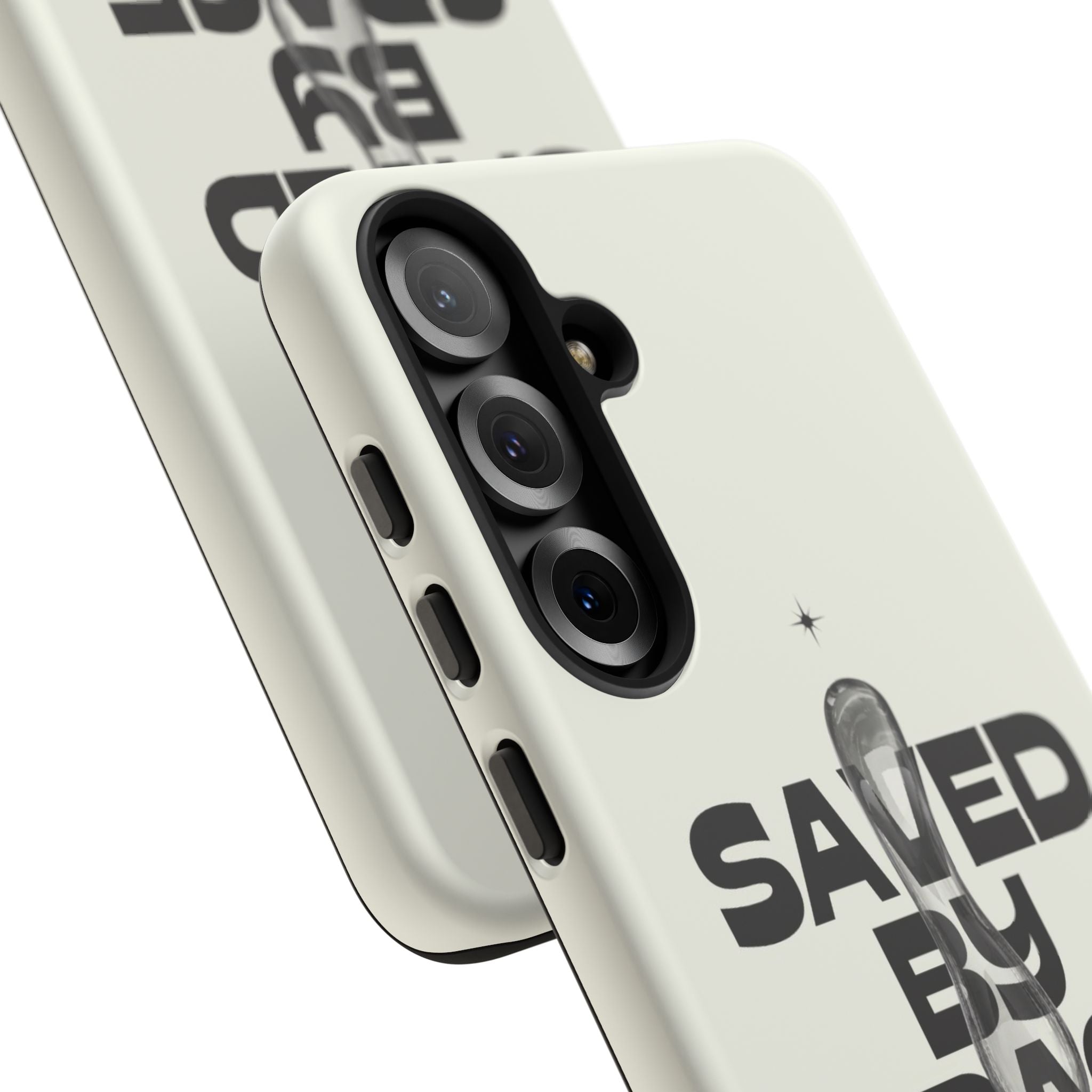Saved By Grace Tough Phone Case — Christian Faith iPhone Cover