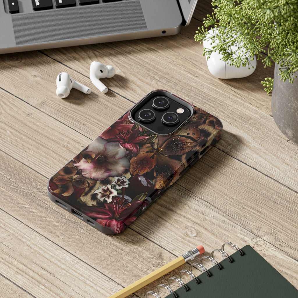 Floral Dark Luxe iPhone Case