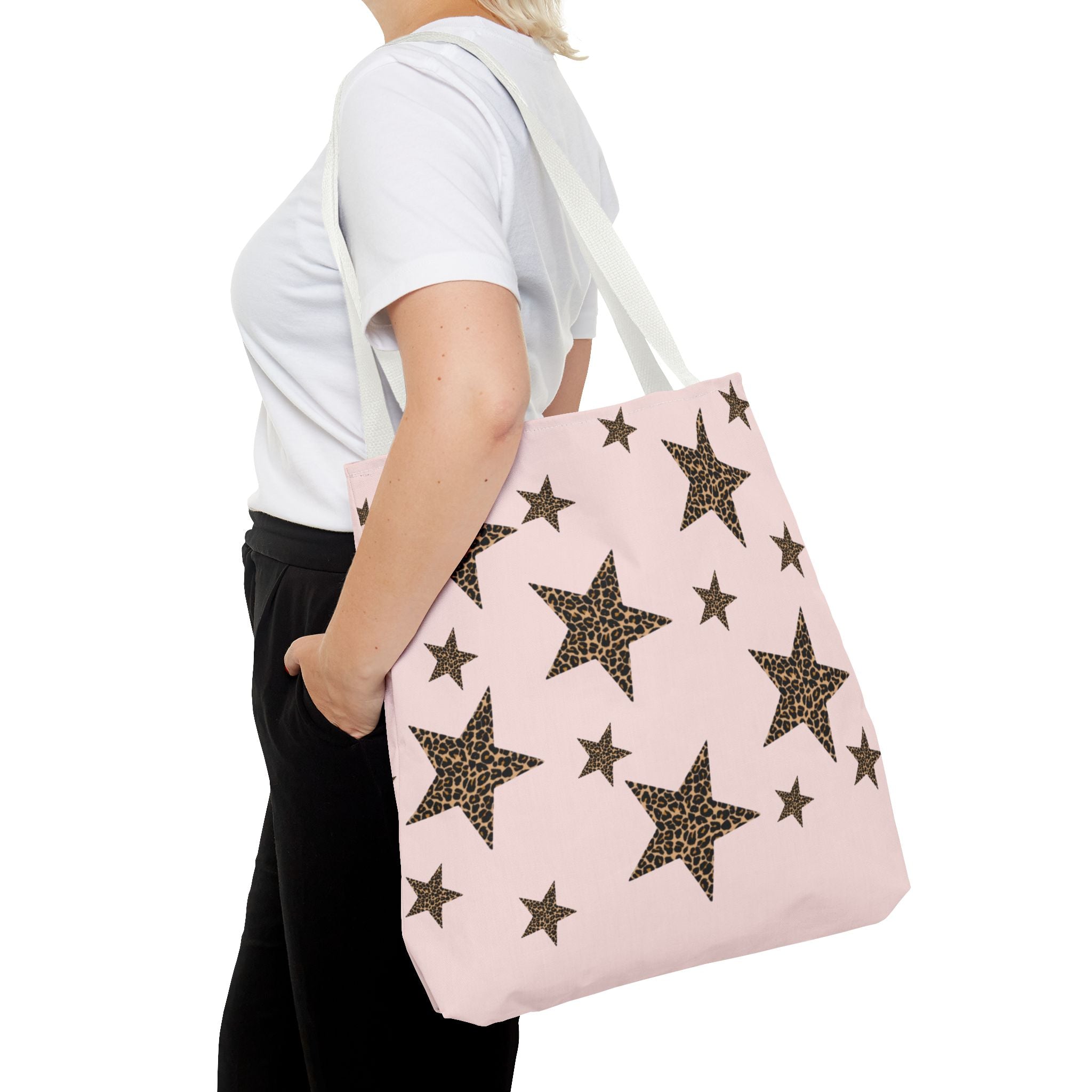 Star Design - Blush Pink Tote Bag