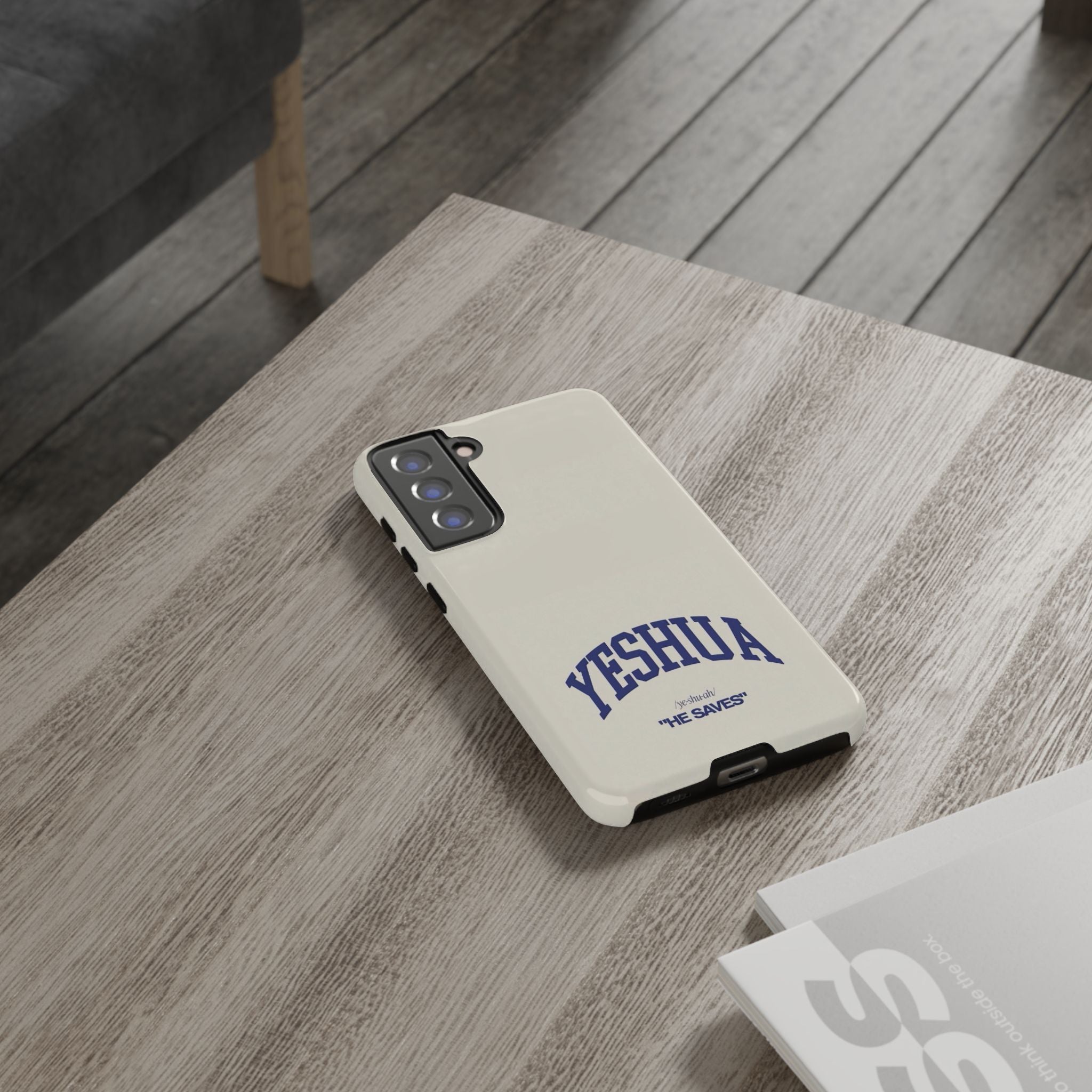 Yeshua 'He Saves' Tough Phone Case