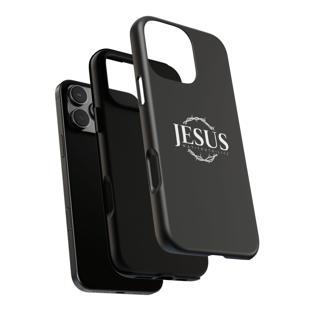 Jesus Crown Tough Phone Case — Faith-Based Case