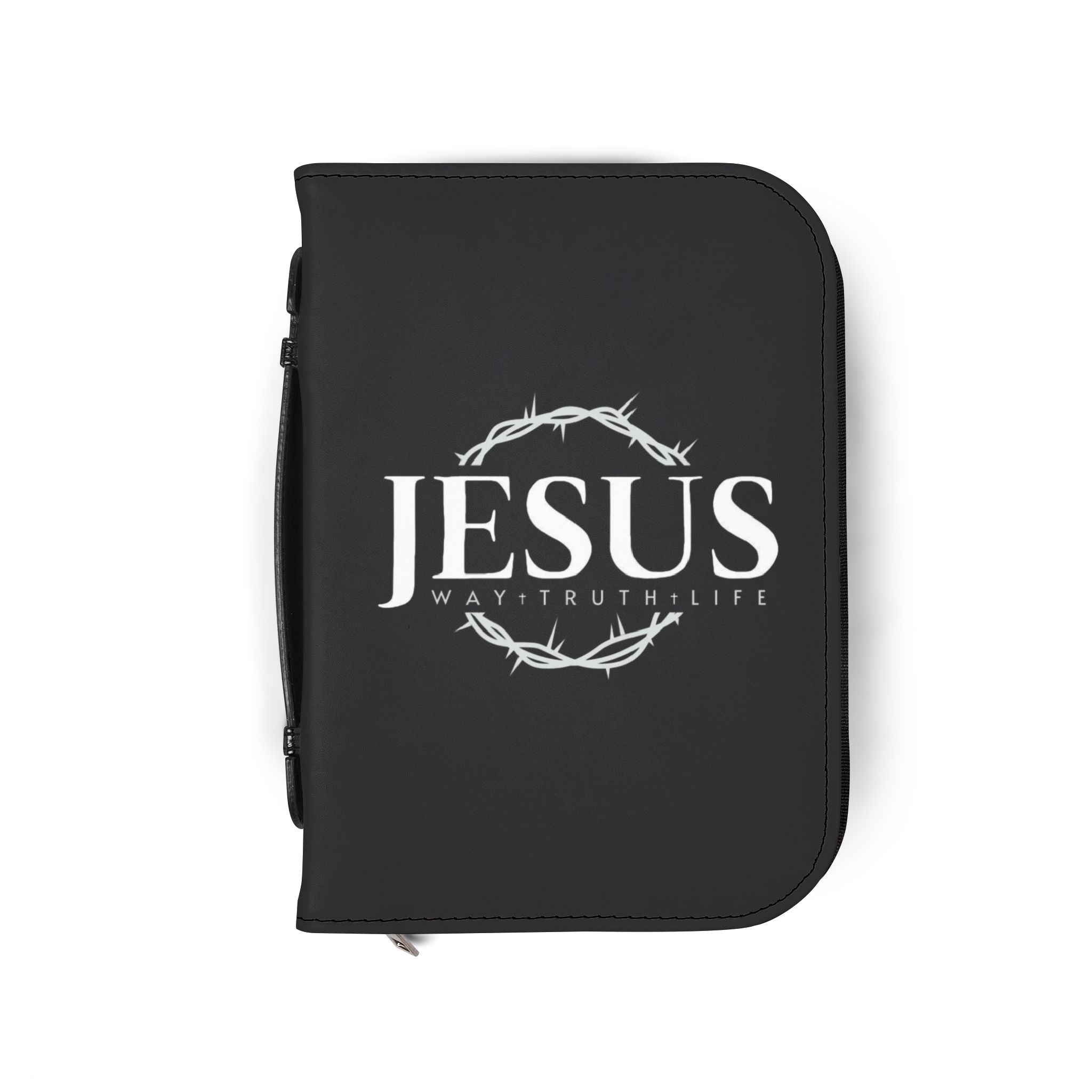 "Jesus - Way,Truth,Life" Zippered Bible Cover