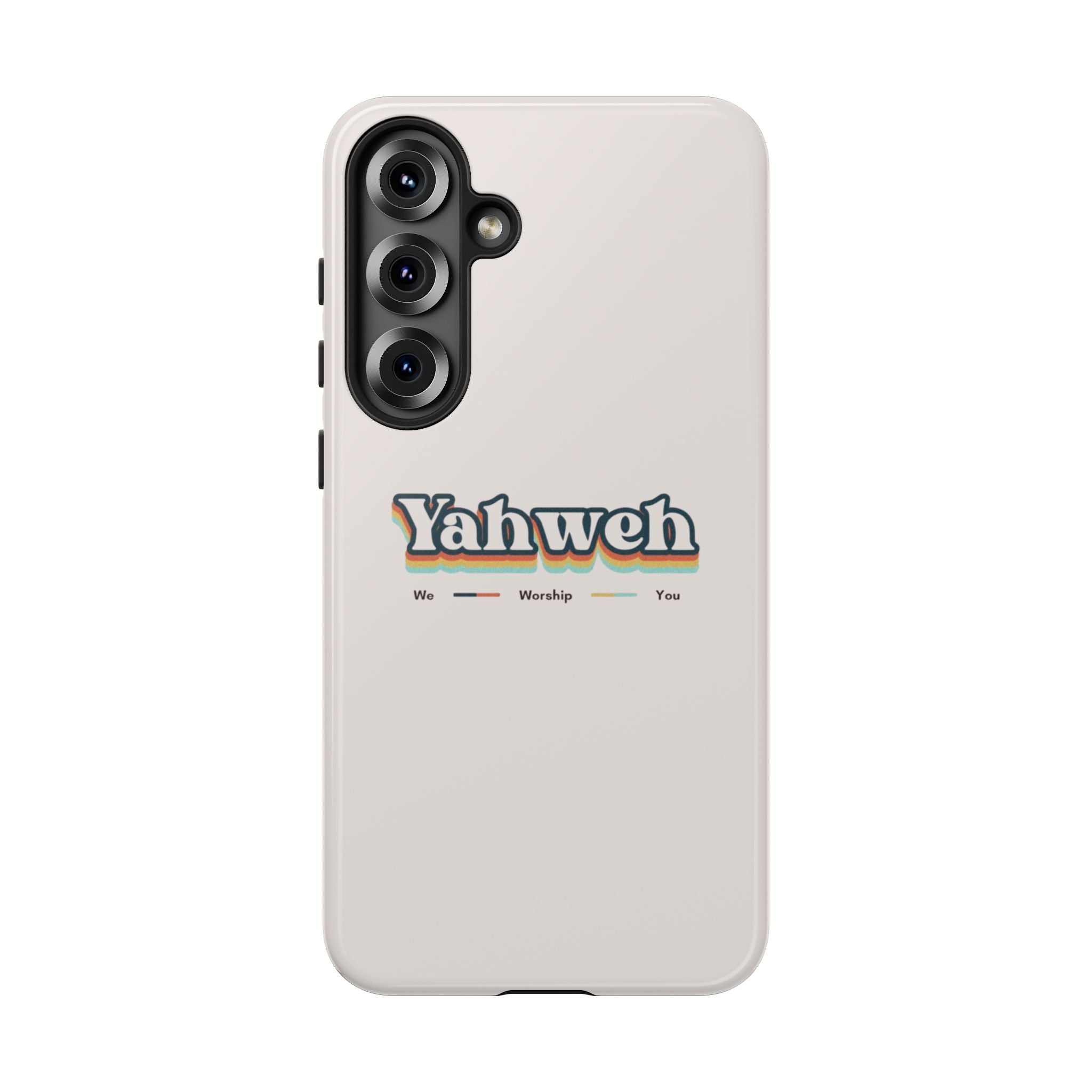 Yahweh Phone Case — Retro Faith Tough Case