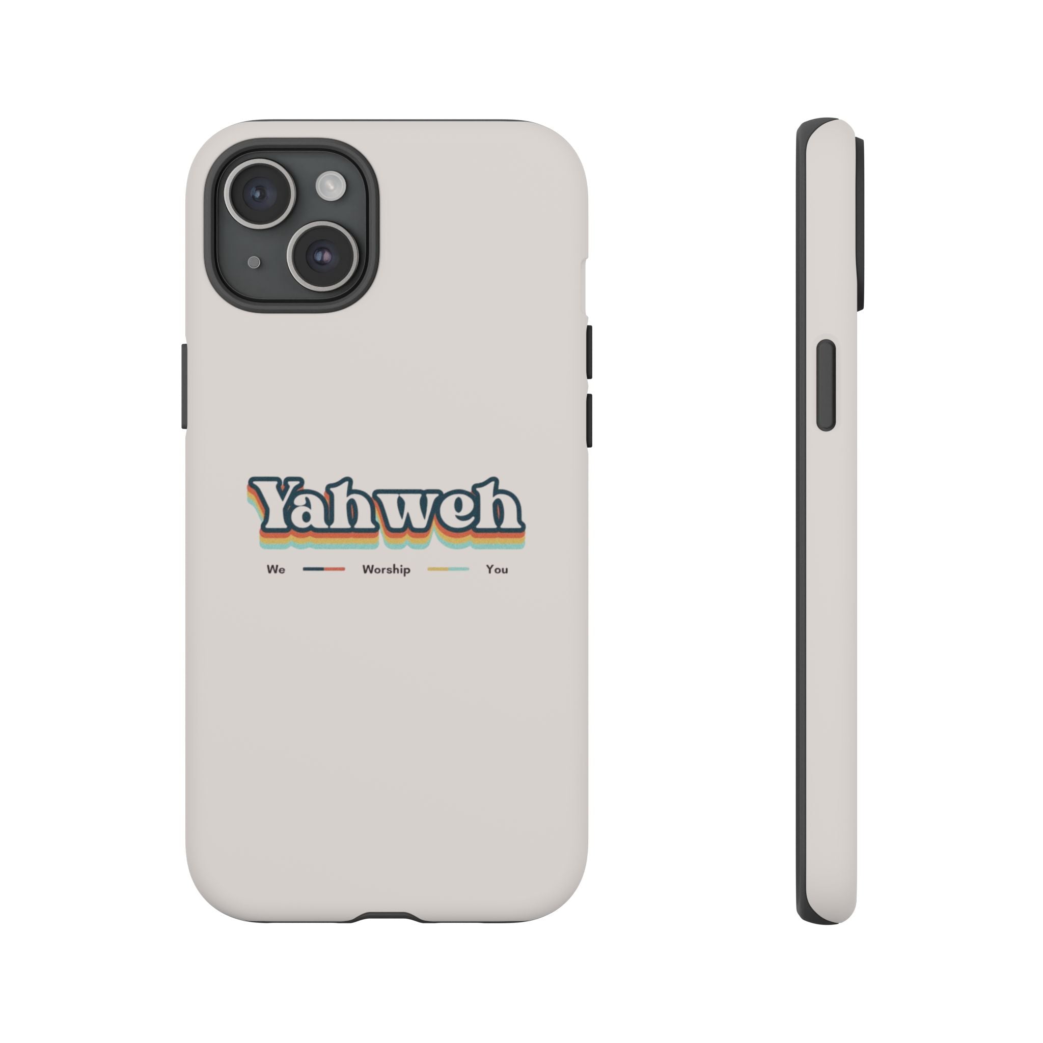 Yahweh Phone Case — Retro Faith Tough Case