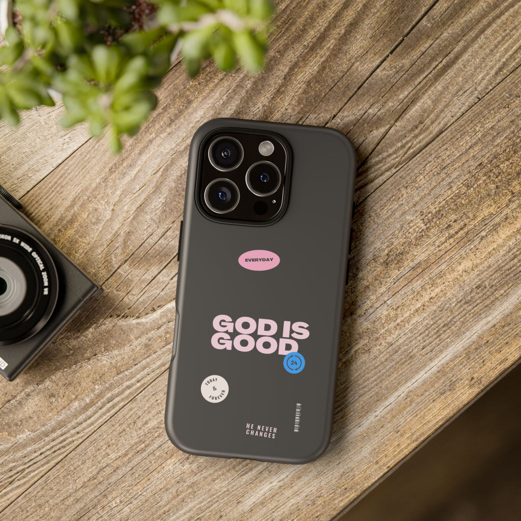 "God Is Good" — Protective Phone Case