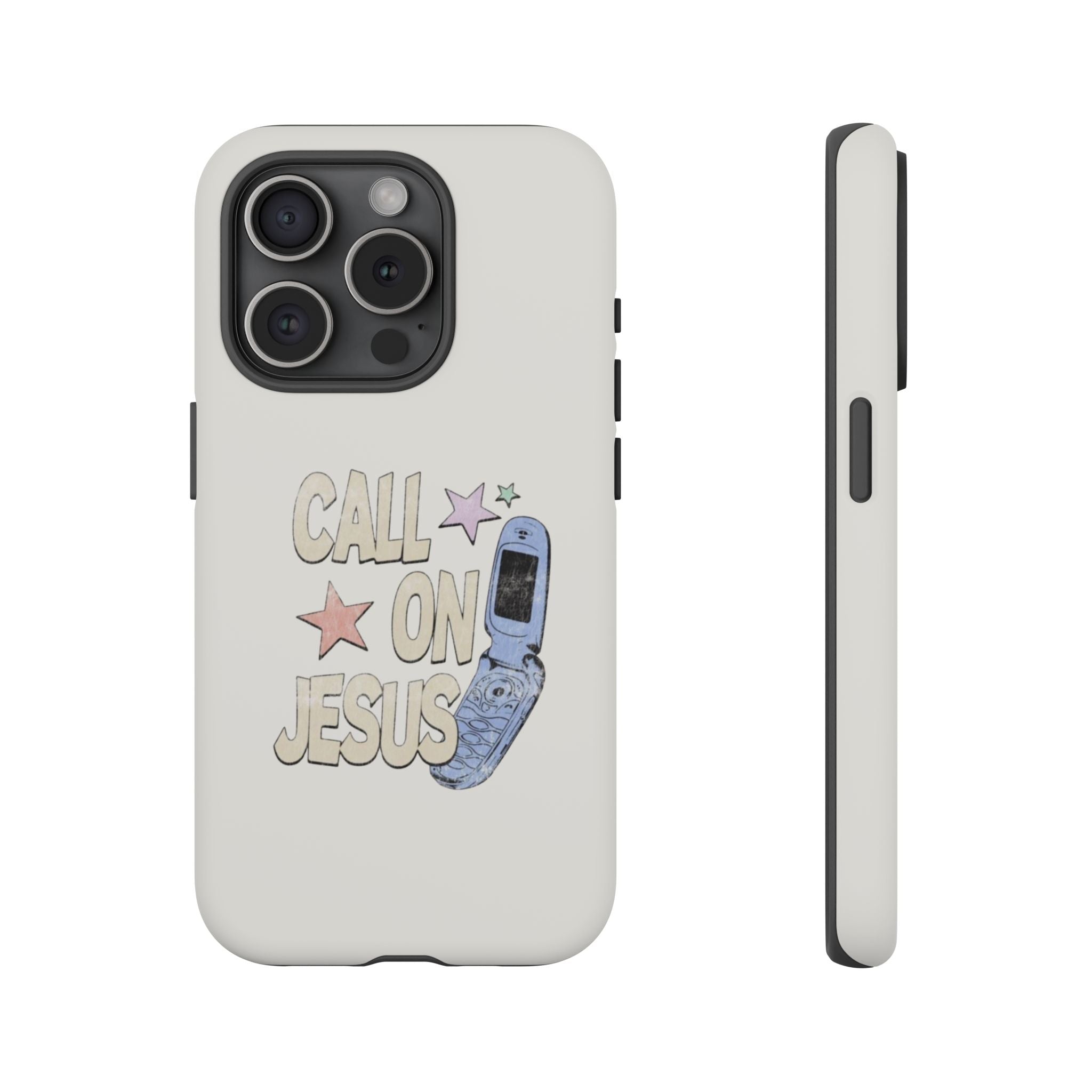 Call On Jesus Phone Case — Faith-Inspired Tough Phone Cover