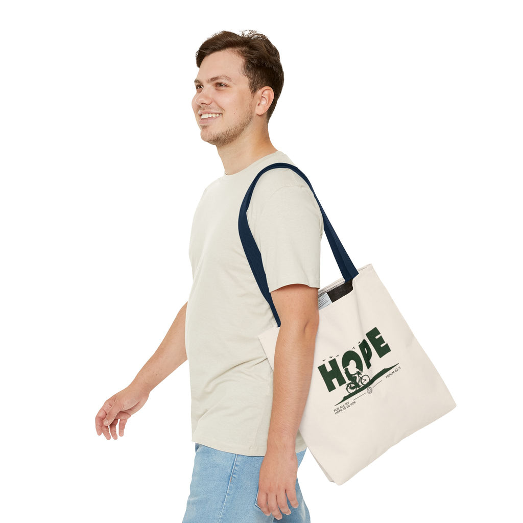 "Hope" Tote Bag — Inspirational Canvas Tote