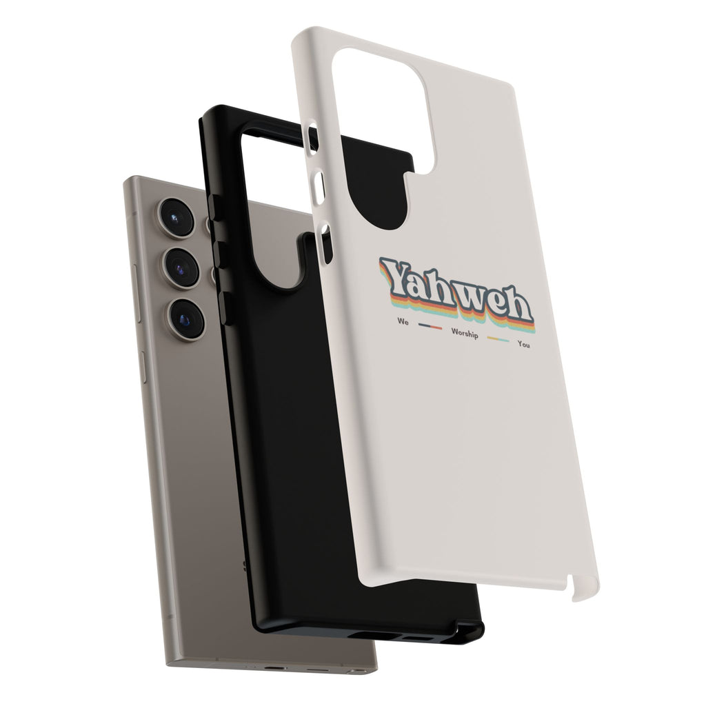 Yahweh Phone Case — Retro Faith Tough Case