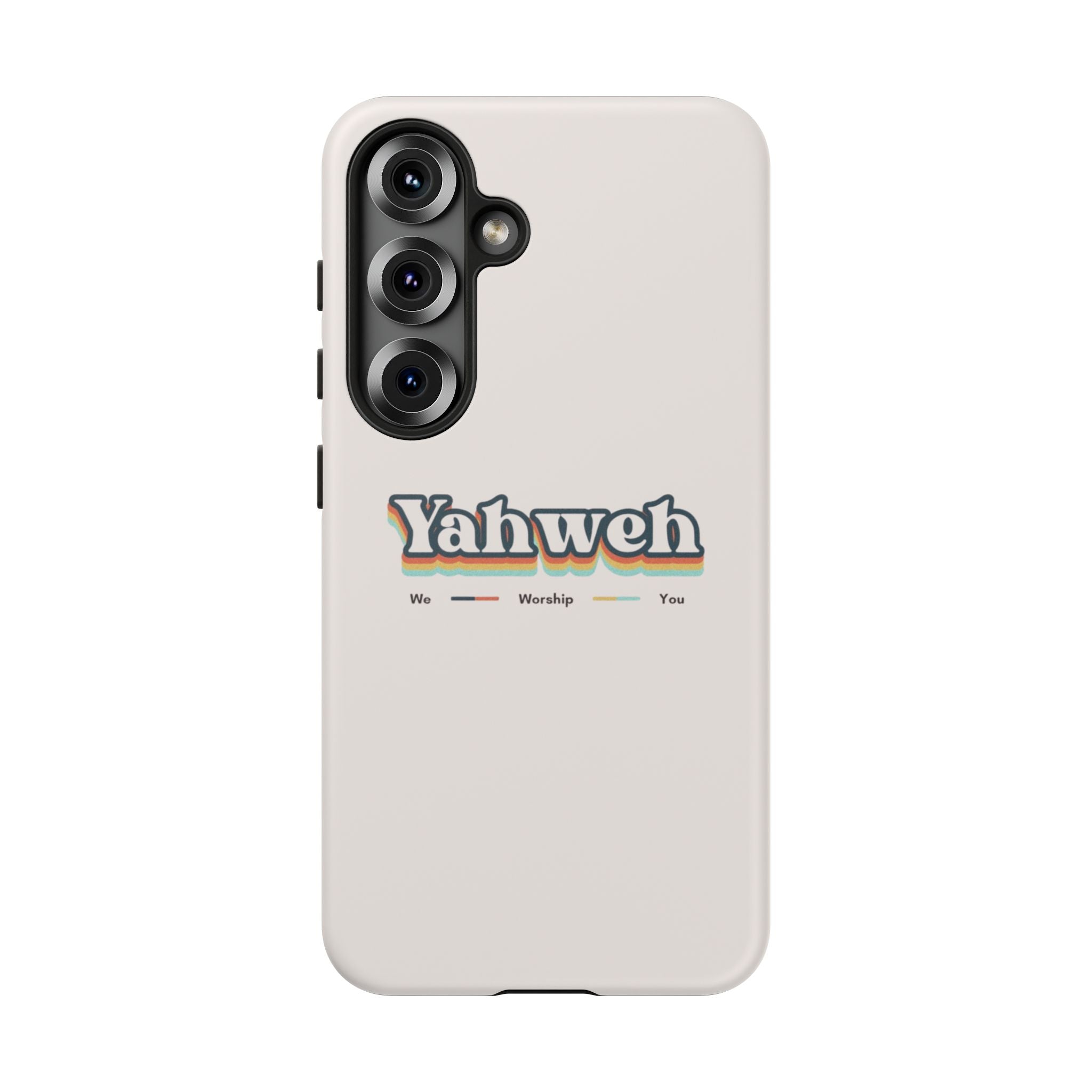 Yahweh Phone Case — Retro Faith Tough Case