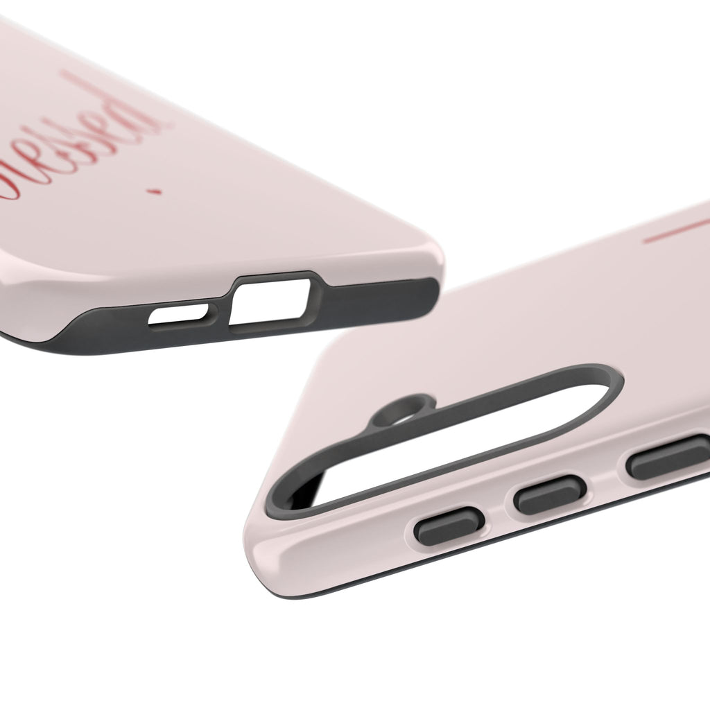Blessed Pink Tough Phone Case