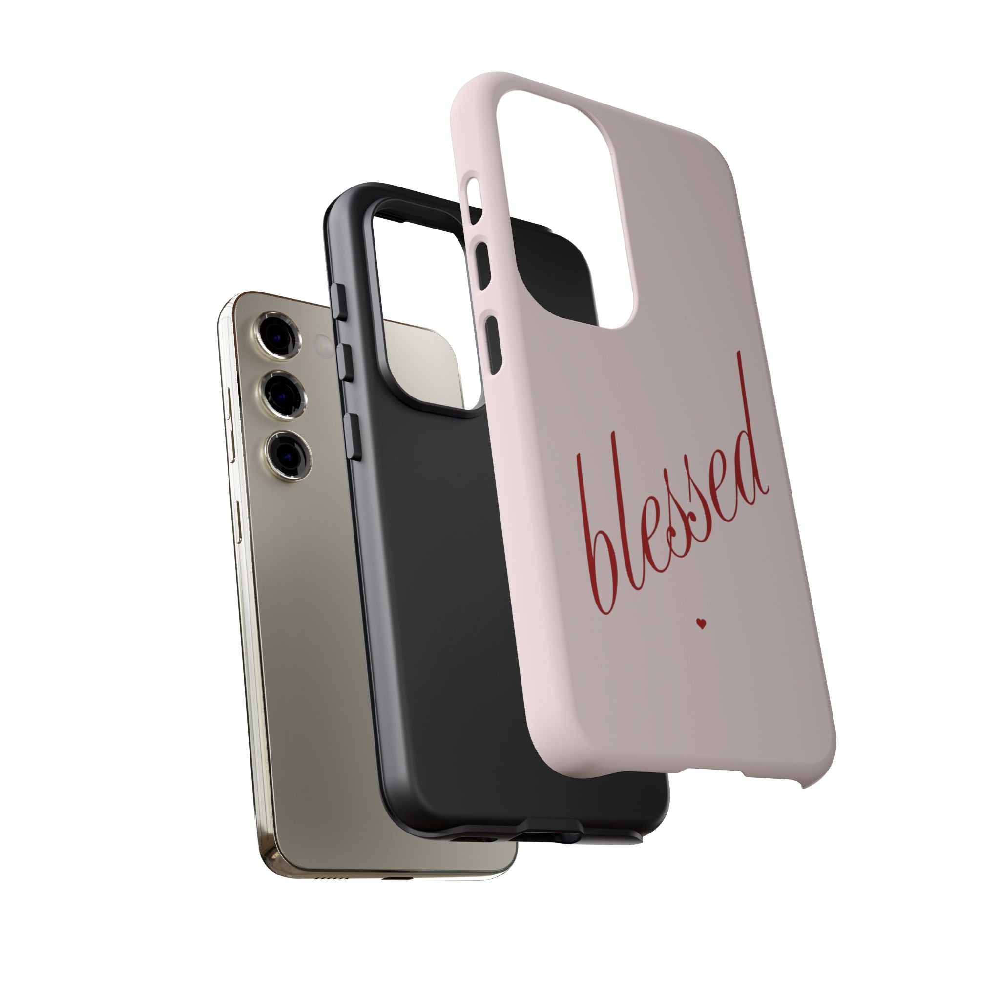 Blessed Pink Tough Phone Case