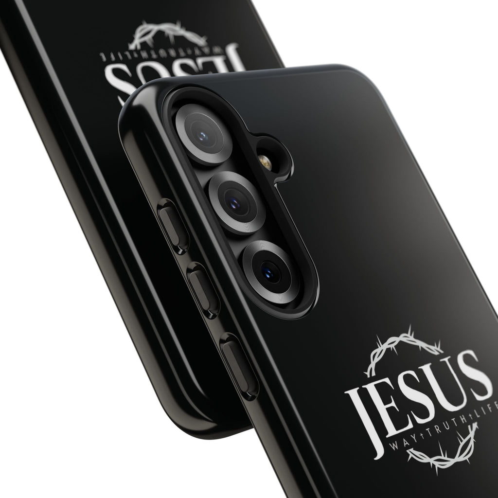 Jesus Crown Tough Phone Case — Faith-Based Case