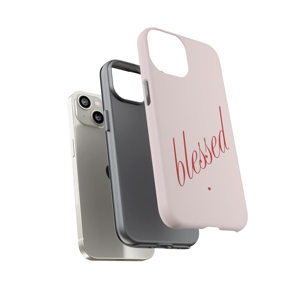 Blessed Pink Tough Phone Case