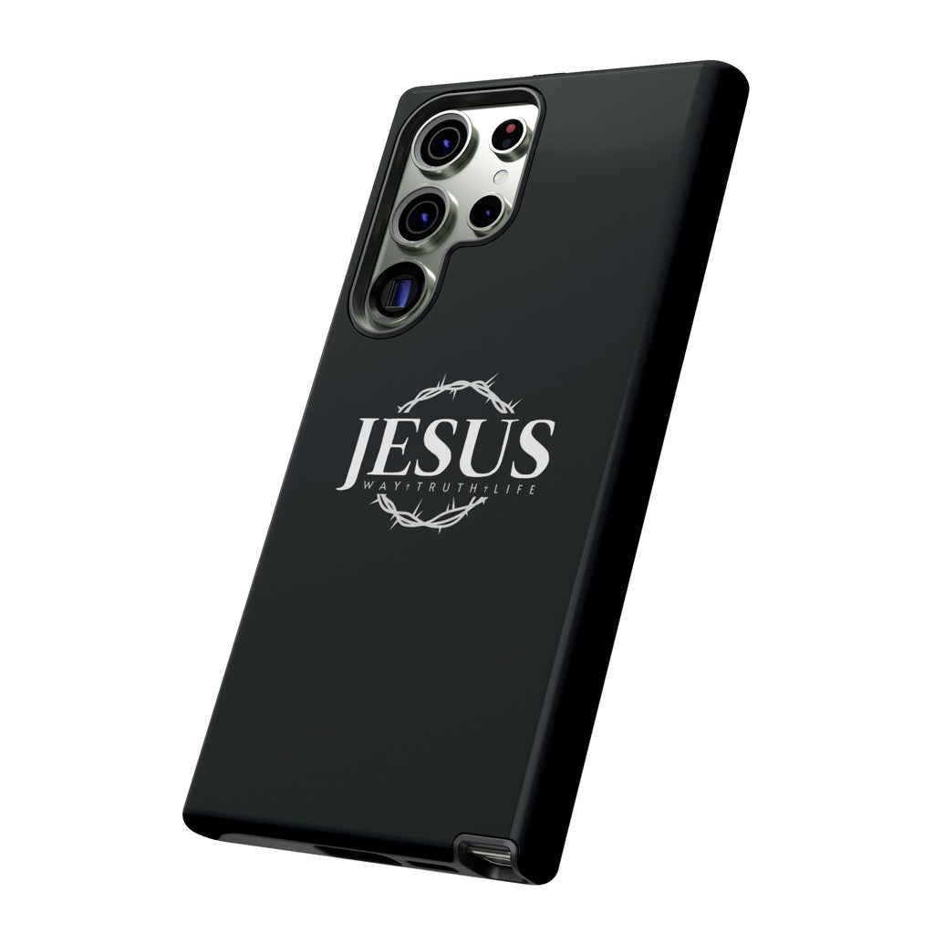 Jesus Crown Tough Phone Case — Faith-Based Case