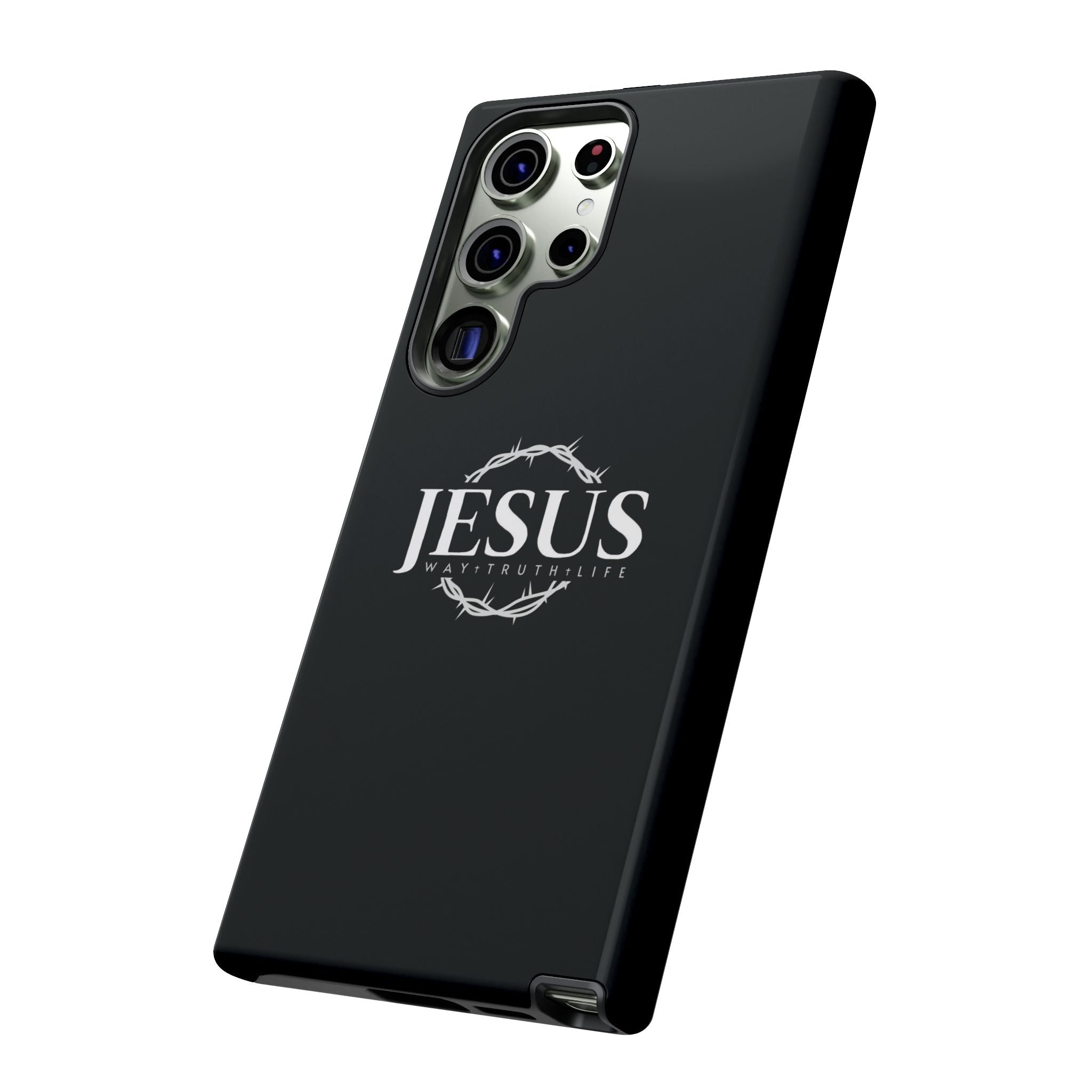 Jesus Crown Tough Phone Case — Faith-Based Case