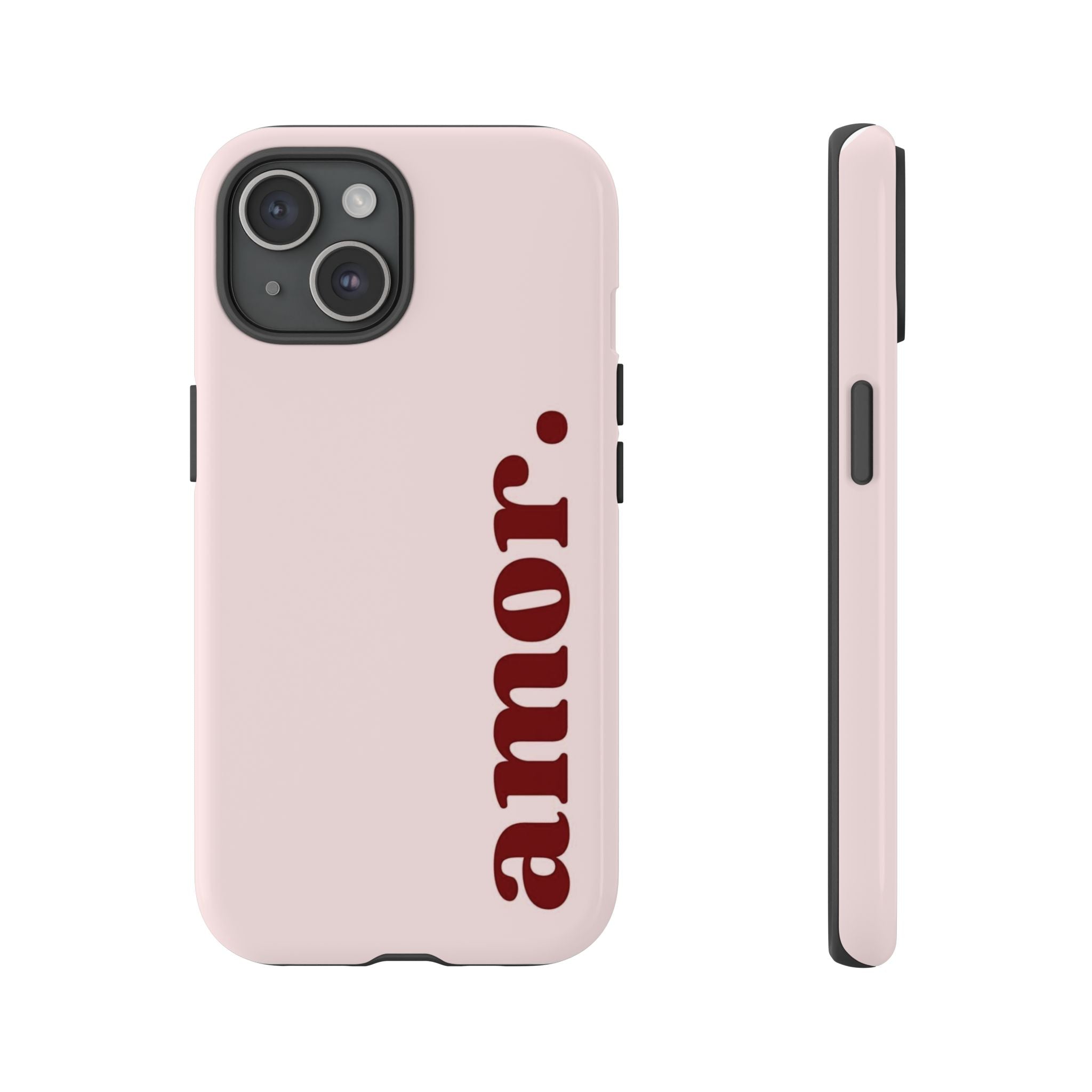Amor Pink Tough Phone Case — Slim Protective Case