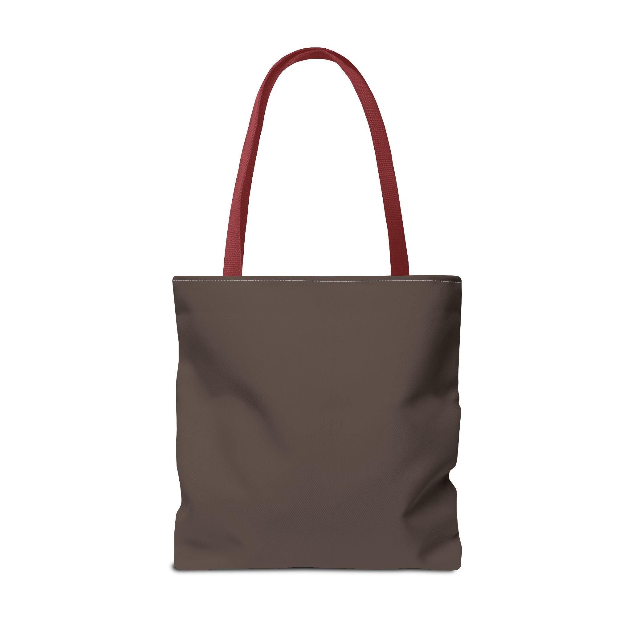 Surrounded by His Goodness Tote Bag — Faith Floral Scripture Shopper