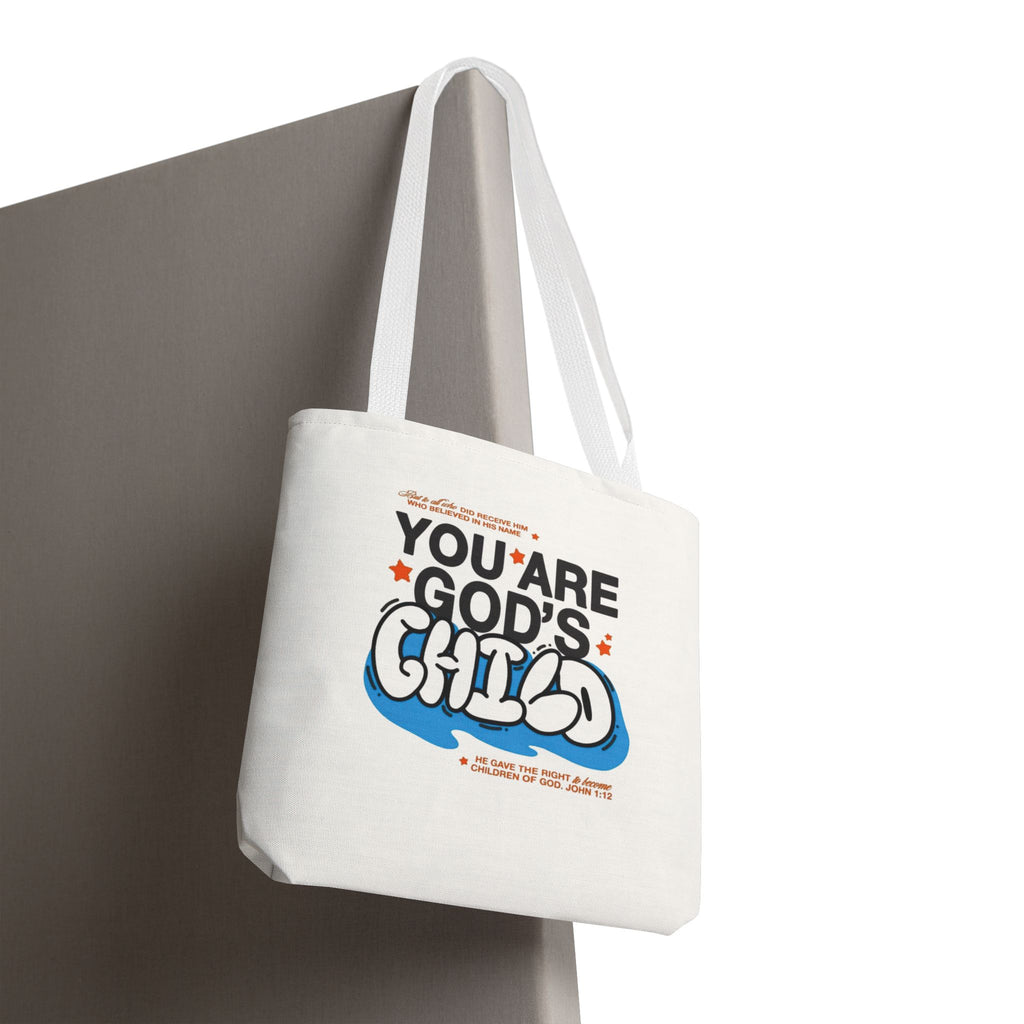 Inspirational "You Are God's Child" Tote Bag