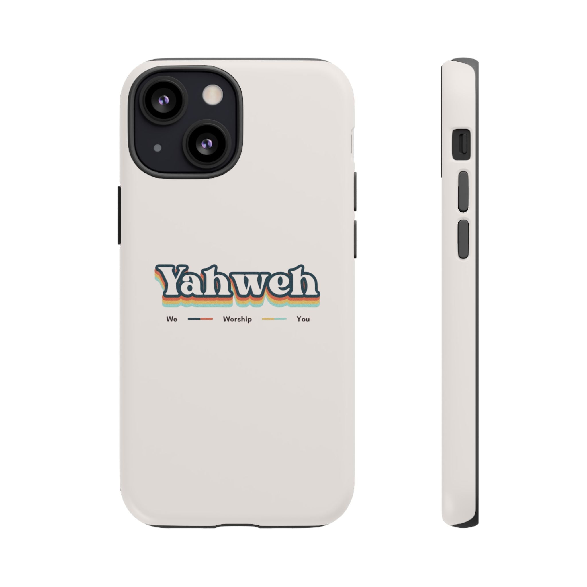 Yahweh Phone Case — Retro Faith Tough Case