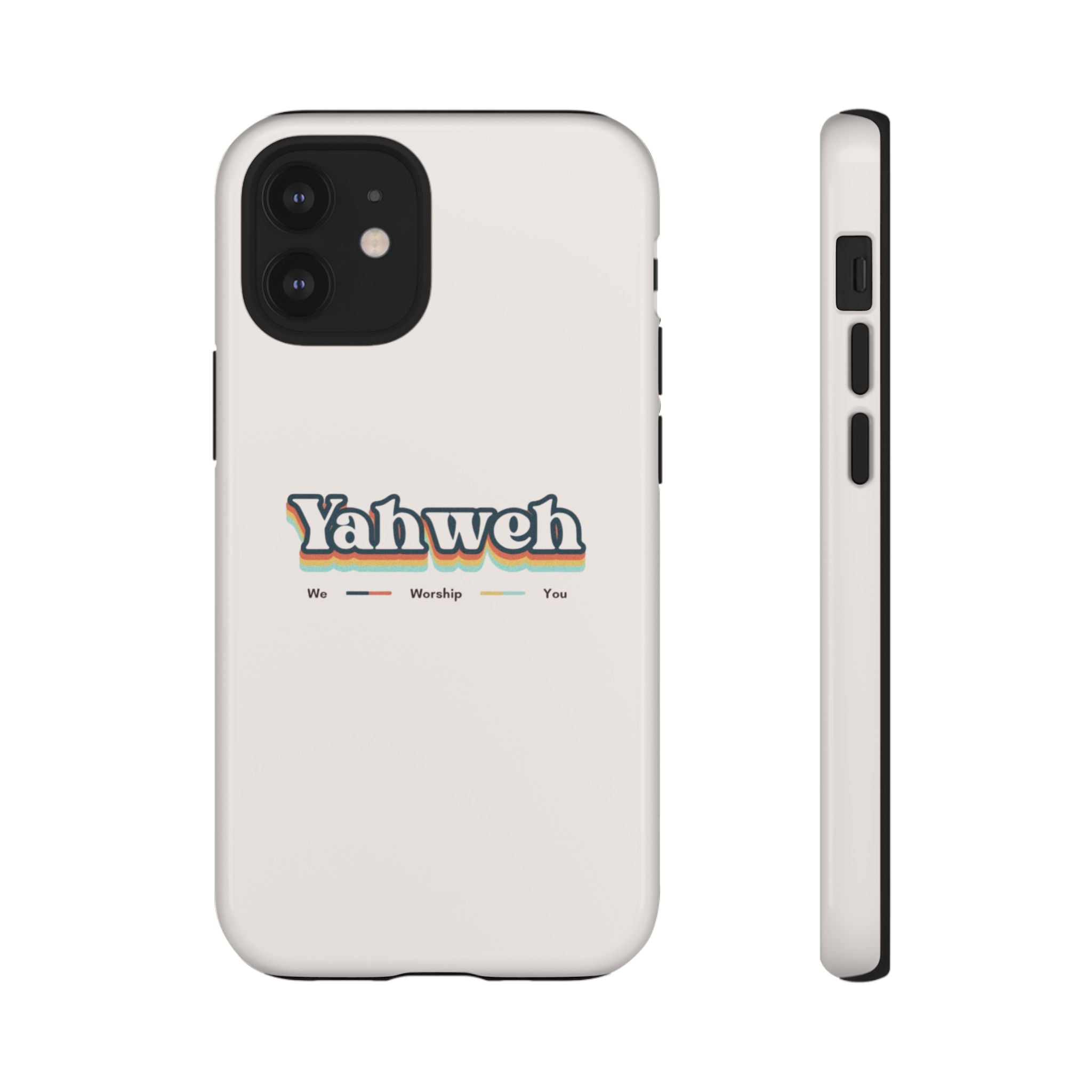 Yahweh Phone Case — Retro Faith Tough Case