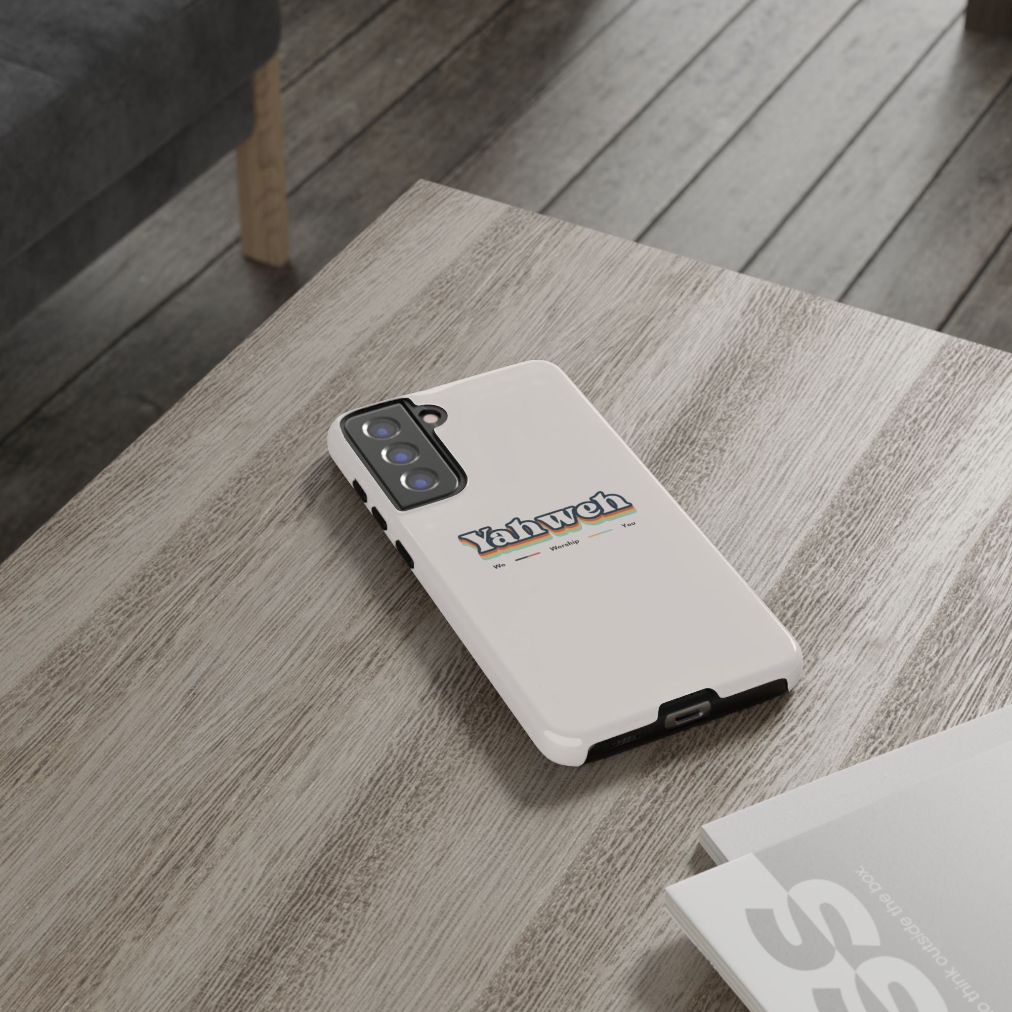 Yahweh Phone Case — Retro Faith Tough Case