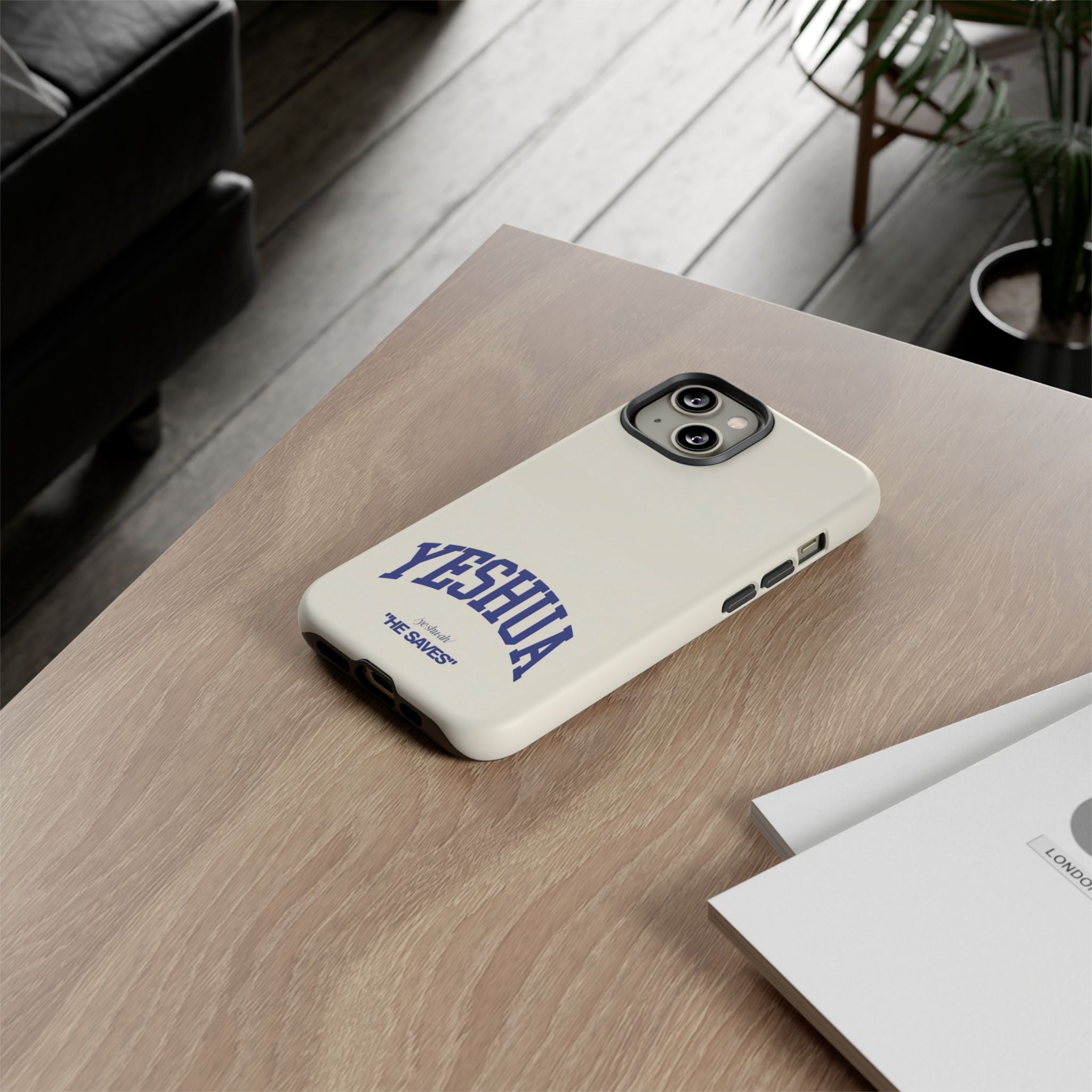 Yeshua 'He Saves' Tough Phone Case