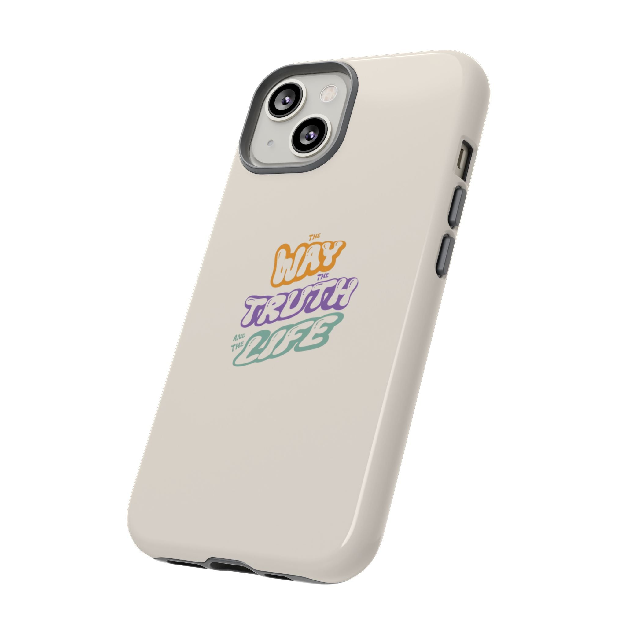 'Way,Truth,Life' Pastel Graphic Protective Tough Case