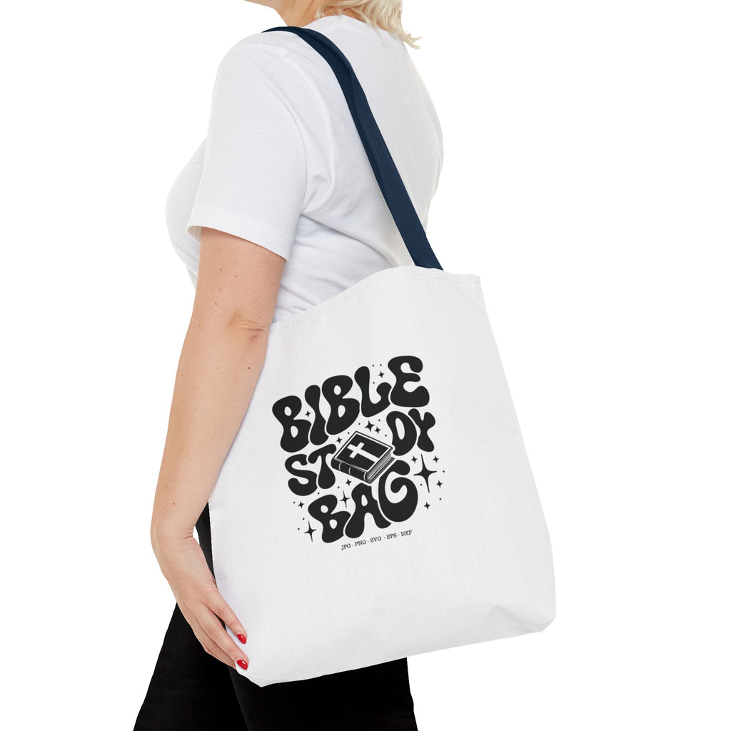 Bible Study Tote Bag – Faith-Inspired Scripture Carryall